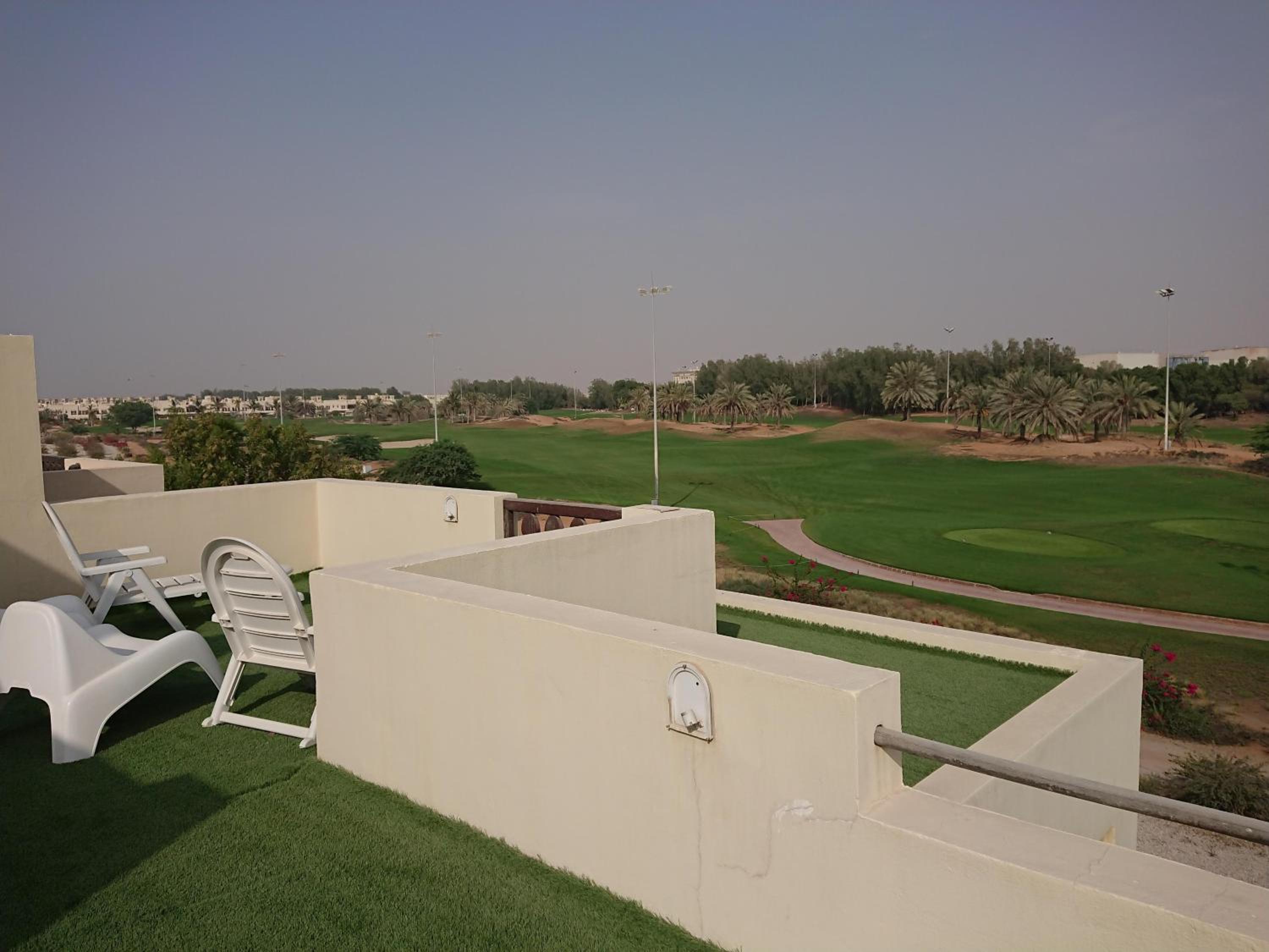 Spacious Villa Al Hamra Village with gulf and Golfcourseview with weekly and monthly stay offers