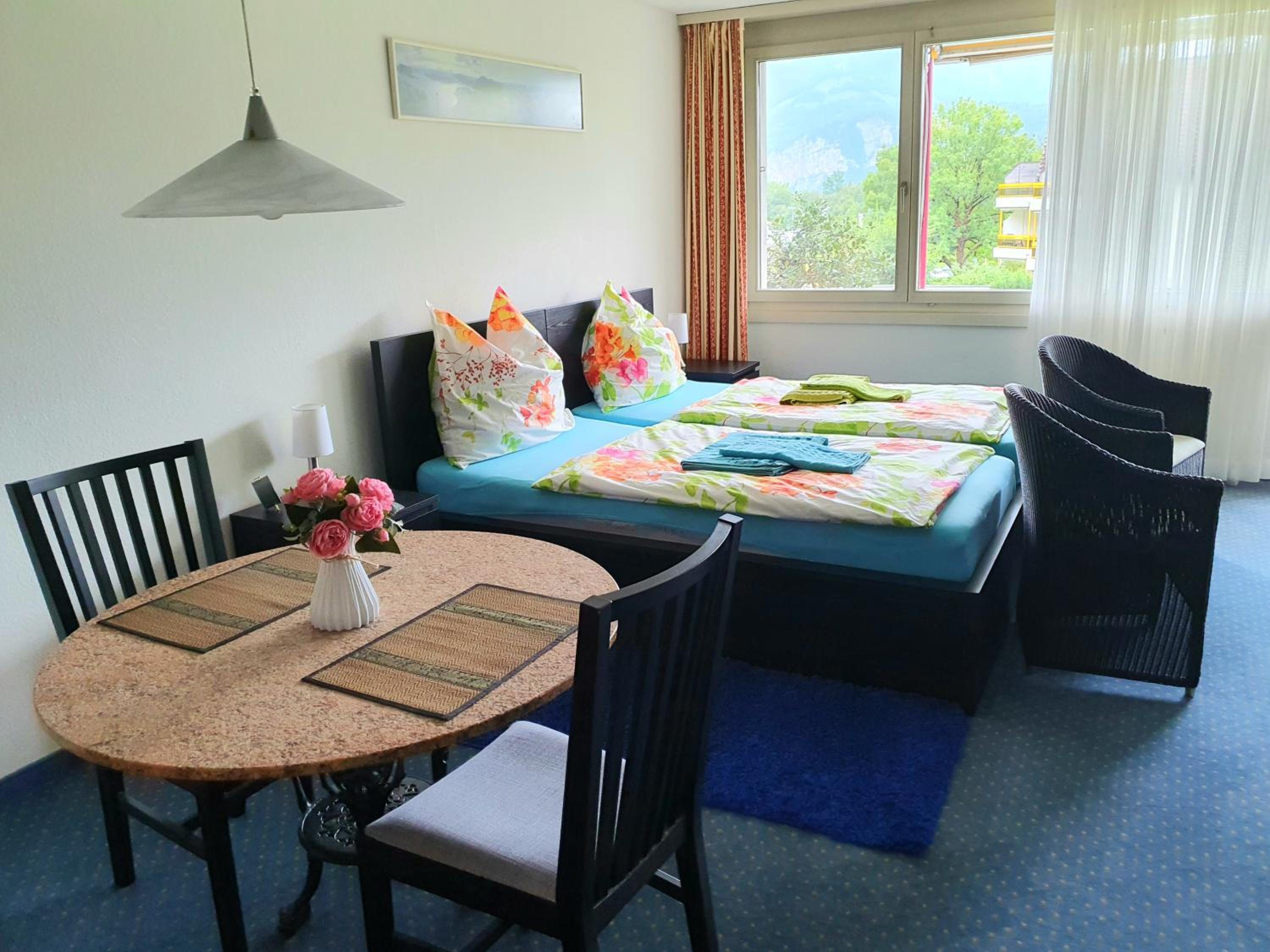Privates Bergblick-Studio mit Wellness bei Swiss Holiday Park view 5