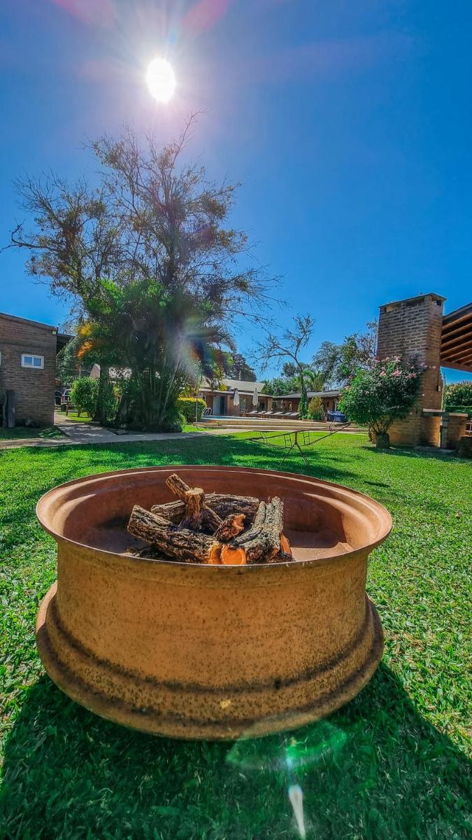 outdoor BBQ area