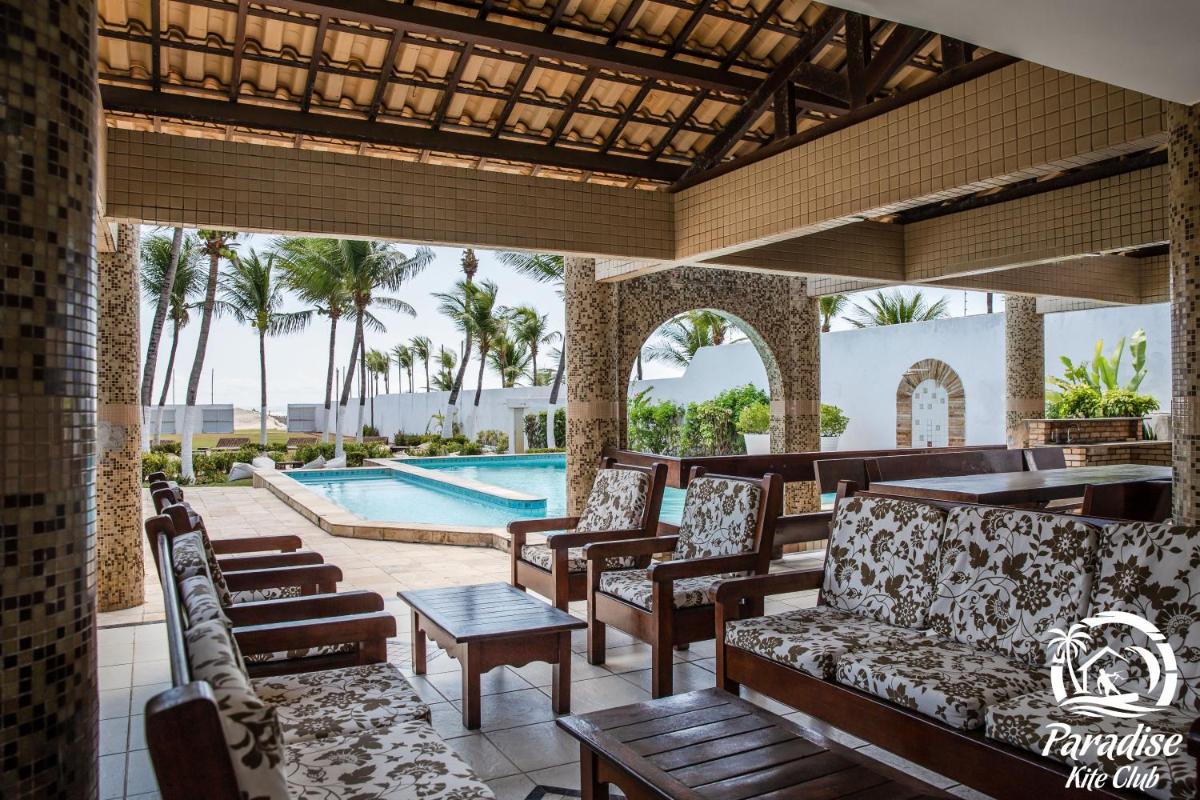 outdoor BBQ area