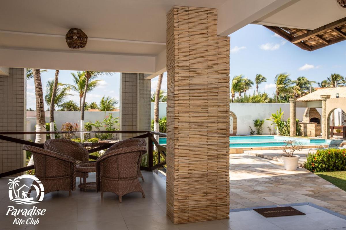 outdoor BBQ area