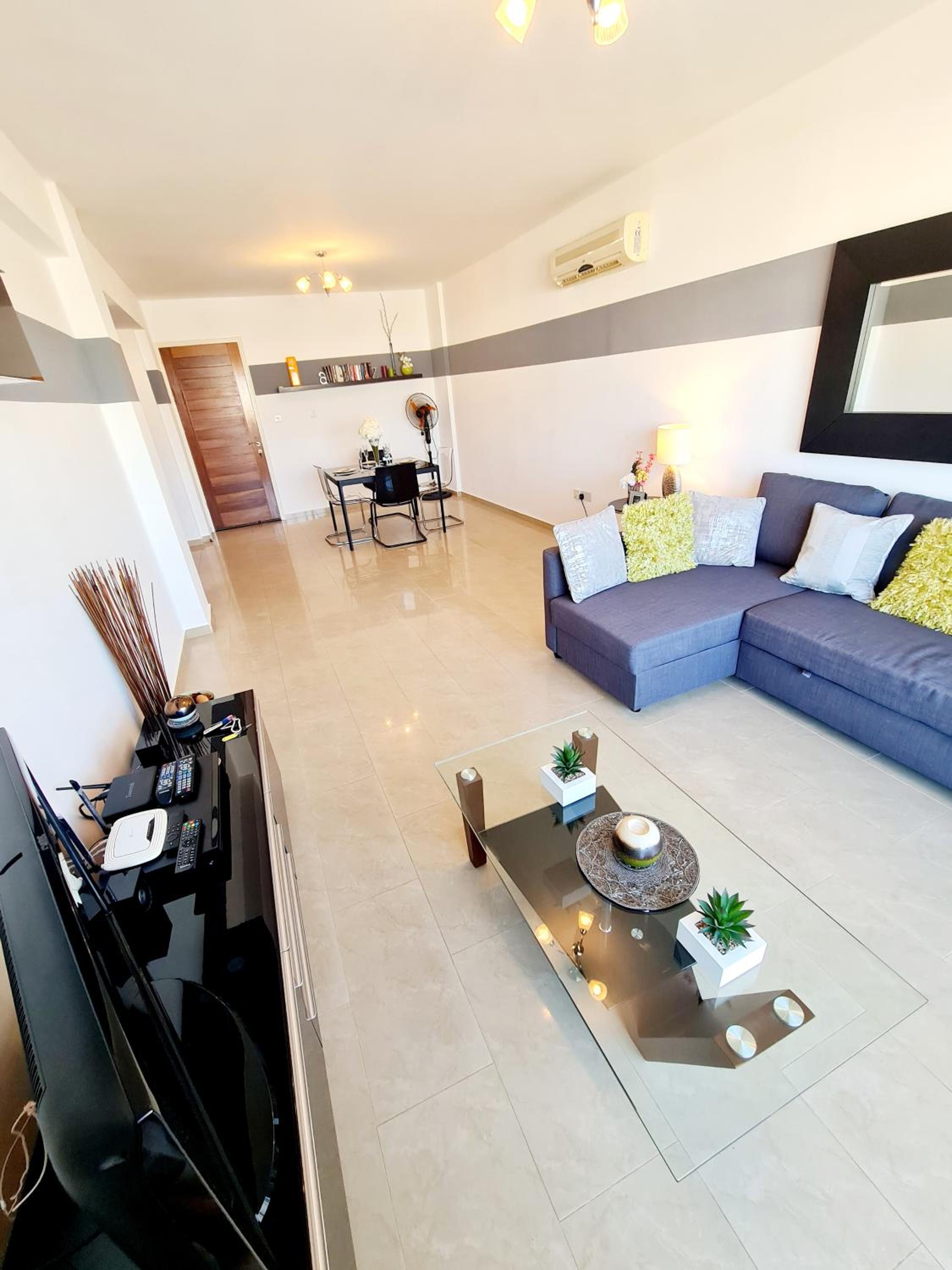 Stunning apartment C106 with balcony looking over pool view 2