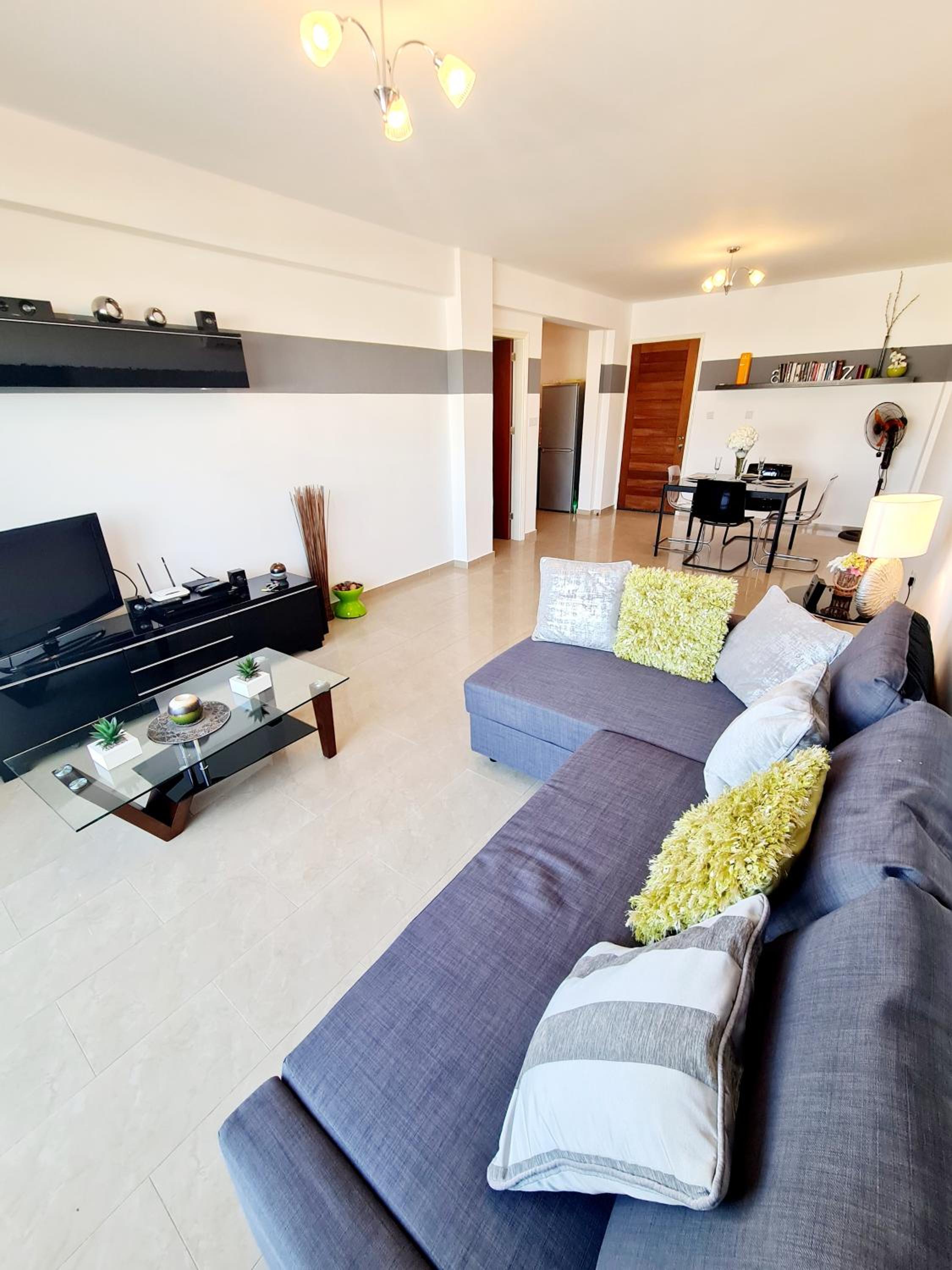 Stunning apartment C106 with balcony looking over pool view 3