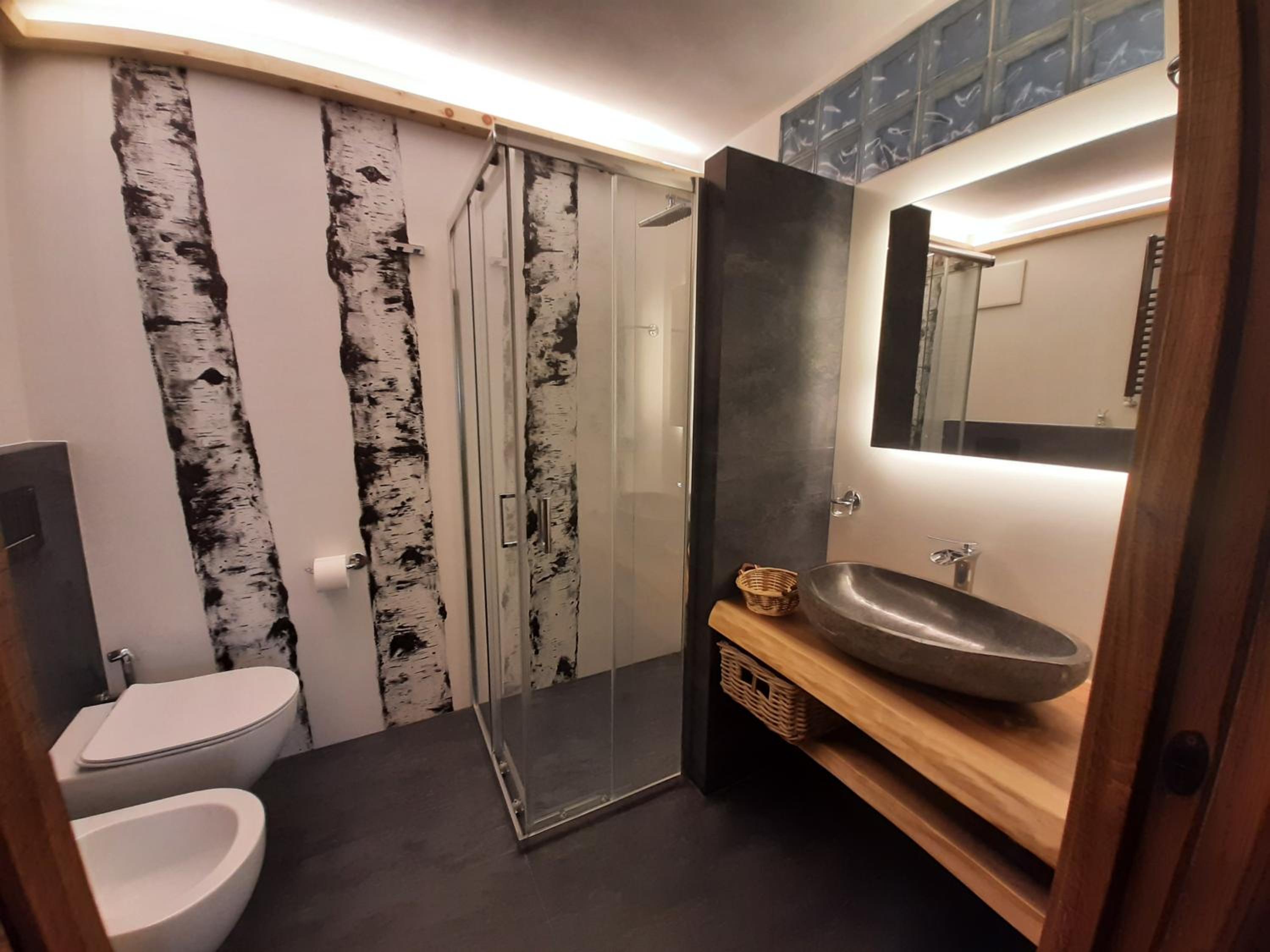 Appartamento Cirmolo en Peio — bathroom