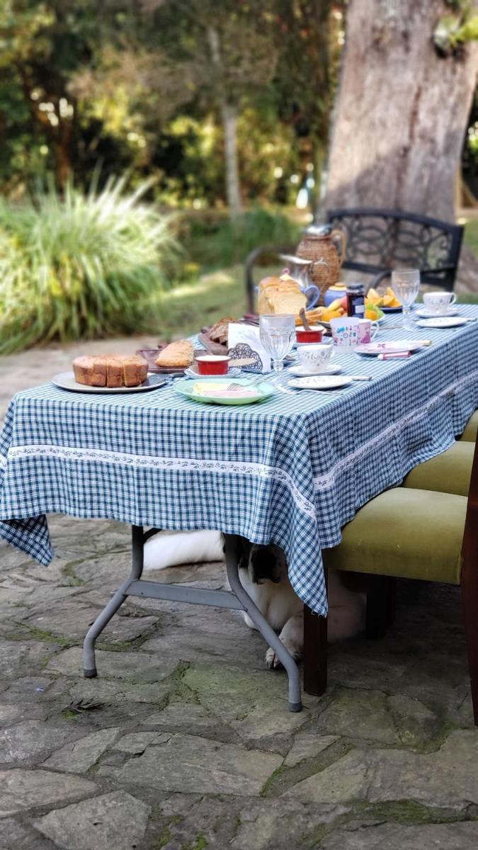 outdoor BBQ area