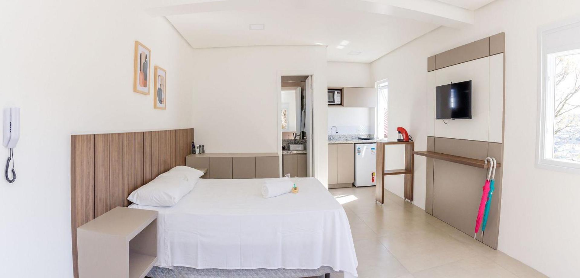 LOCAR-IN GRAMADO Flat Centro a 600 m da Rua Coberta