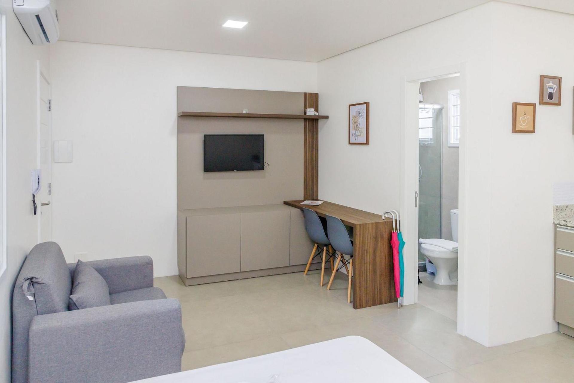 LOCAR-IN GRAMADO Flat Centro a 600 m da Rua Coberta