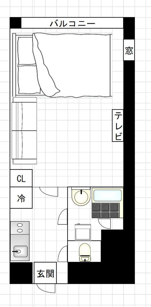 Nanba West Sakuragawa Station Apartment