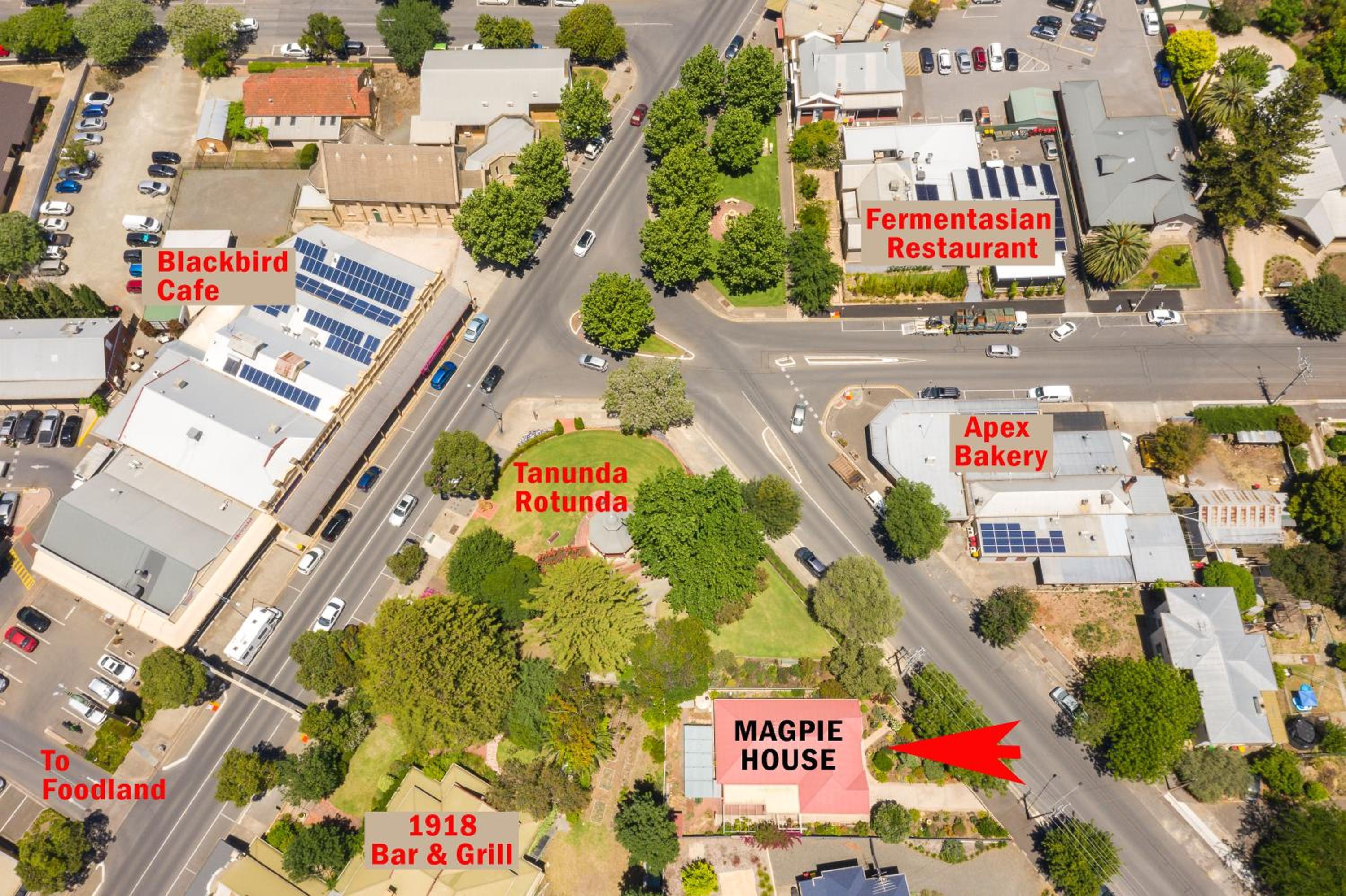 Tanunda's Magpie House