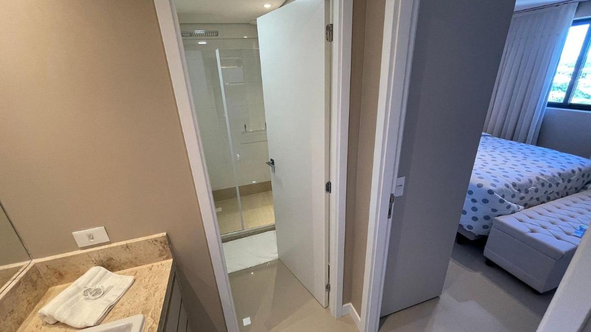 Studio no último andar no CENTRO de FOZ com vista para o rio Paraná