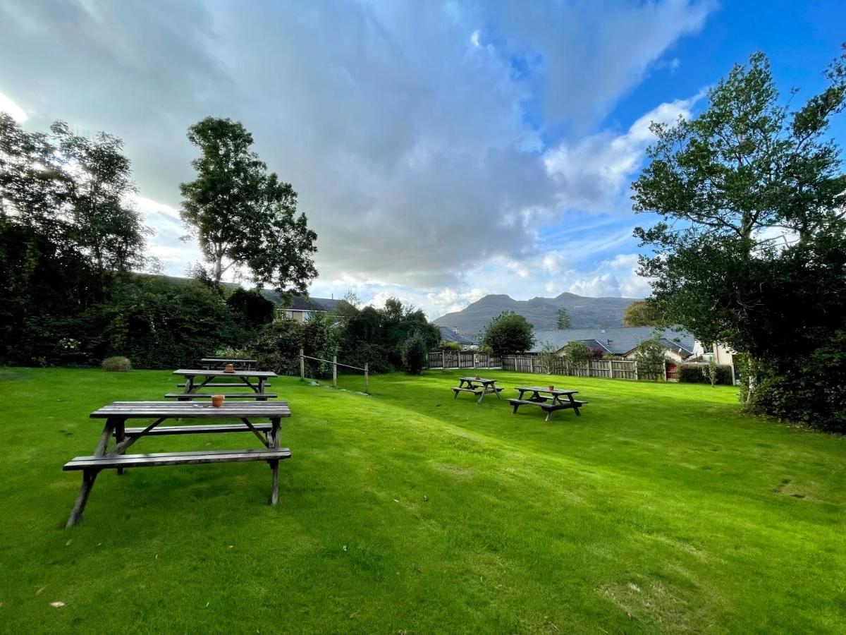 outdoor BBQ area