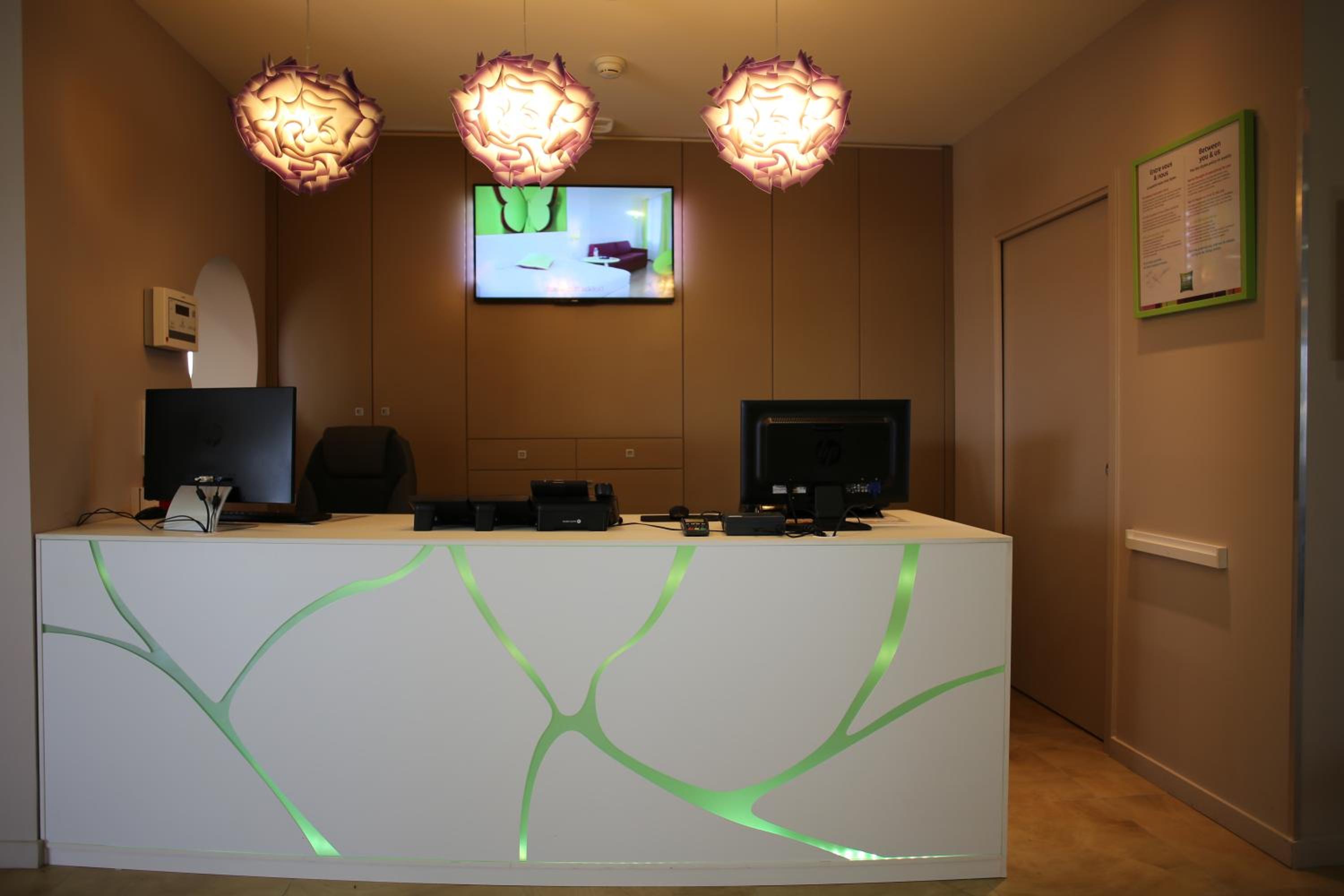 hotel reception