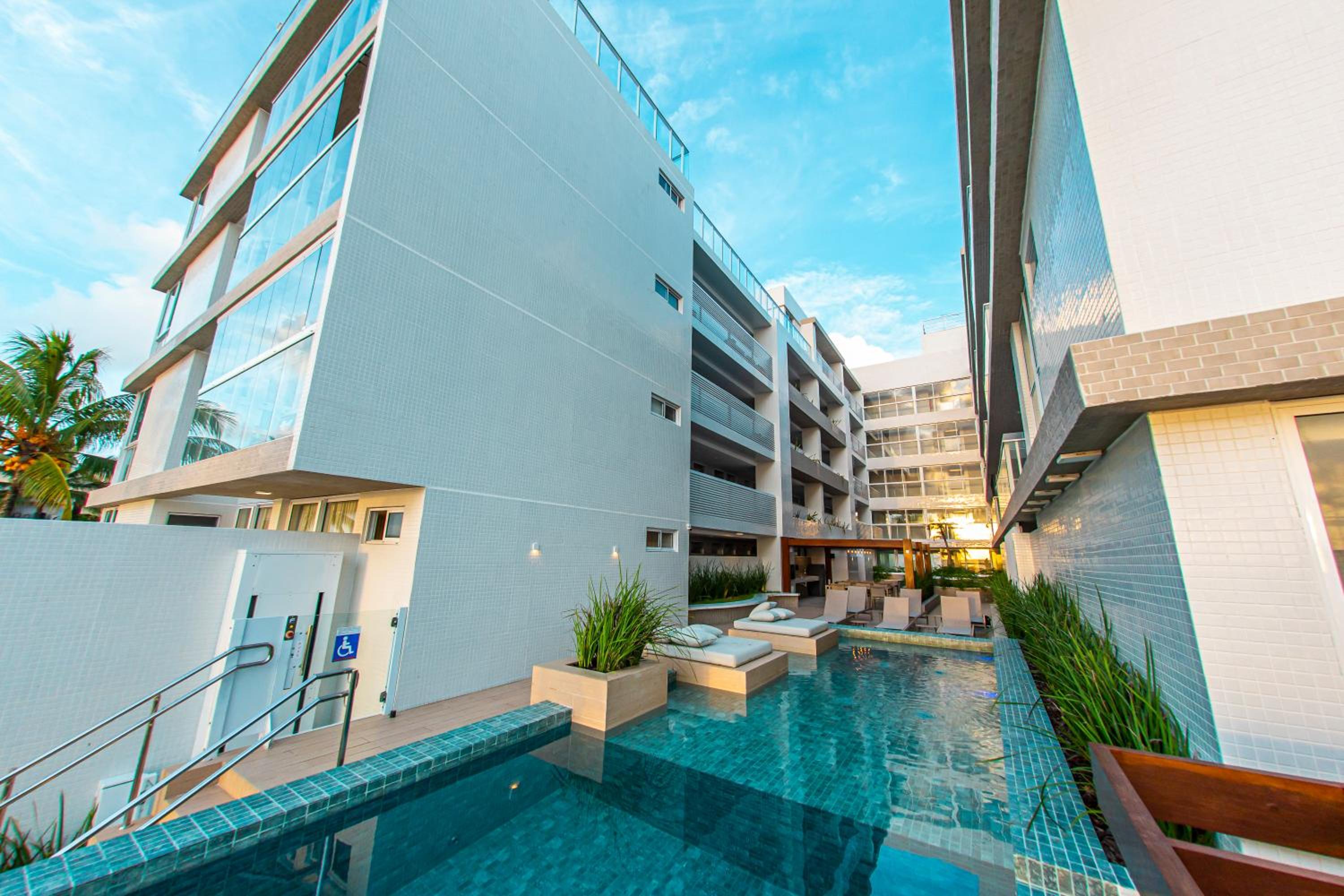 Apartamento Com Jacuzzi na Beira mar de João Pessoa no Branco Haus