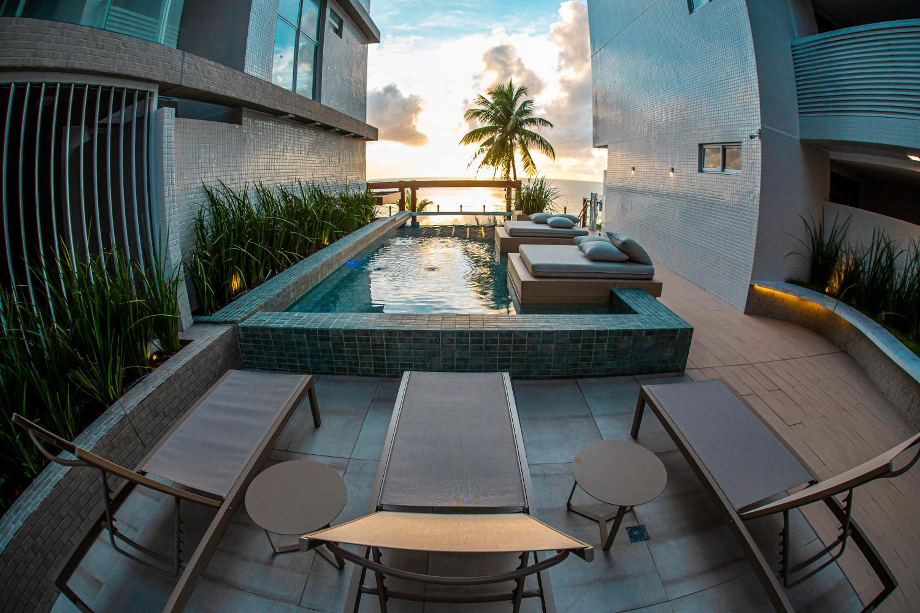 Apartamento Com Jacuzzi na Beira mar de João Pessoa no Branco Haus