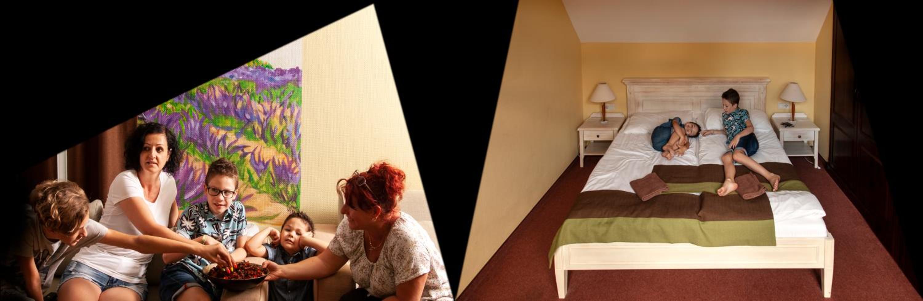 Tó apartmanházak