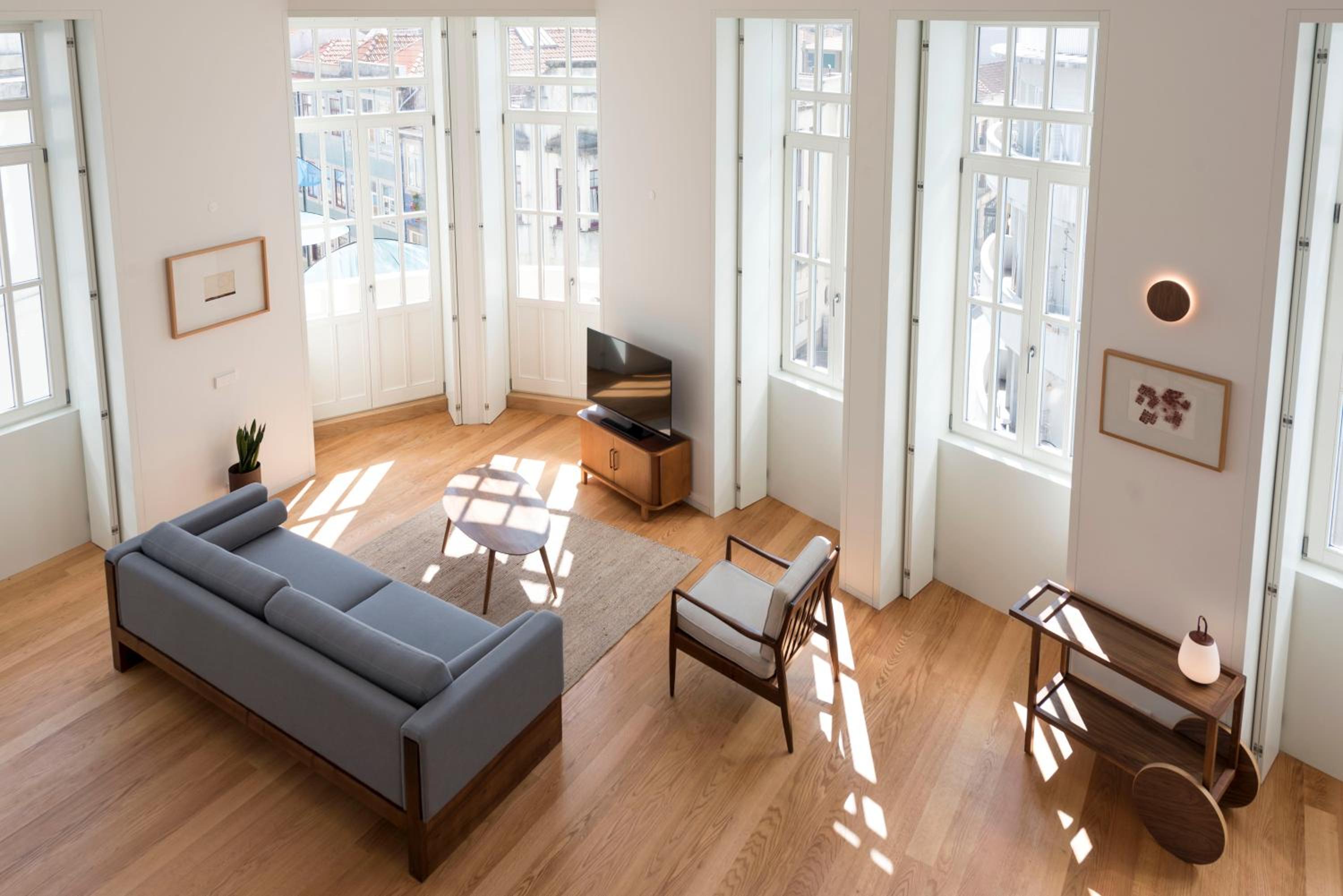 Tripas-Coração,Luxury Corner Apartments in Santa Catarina, Balcony & City Views view 2