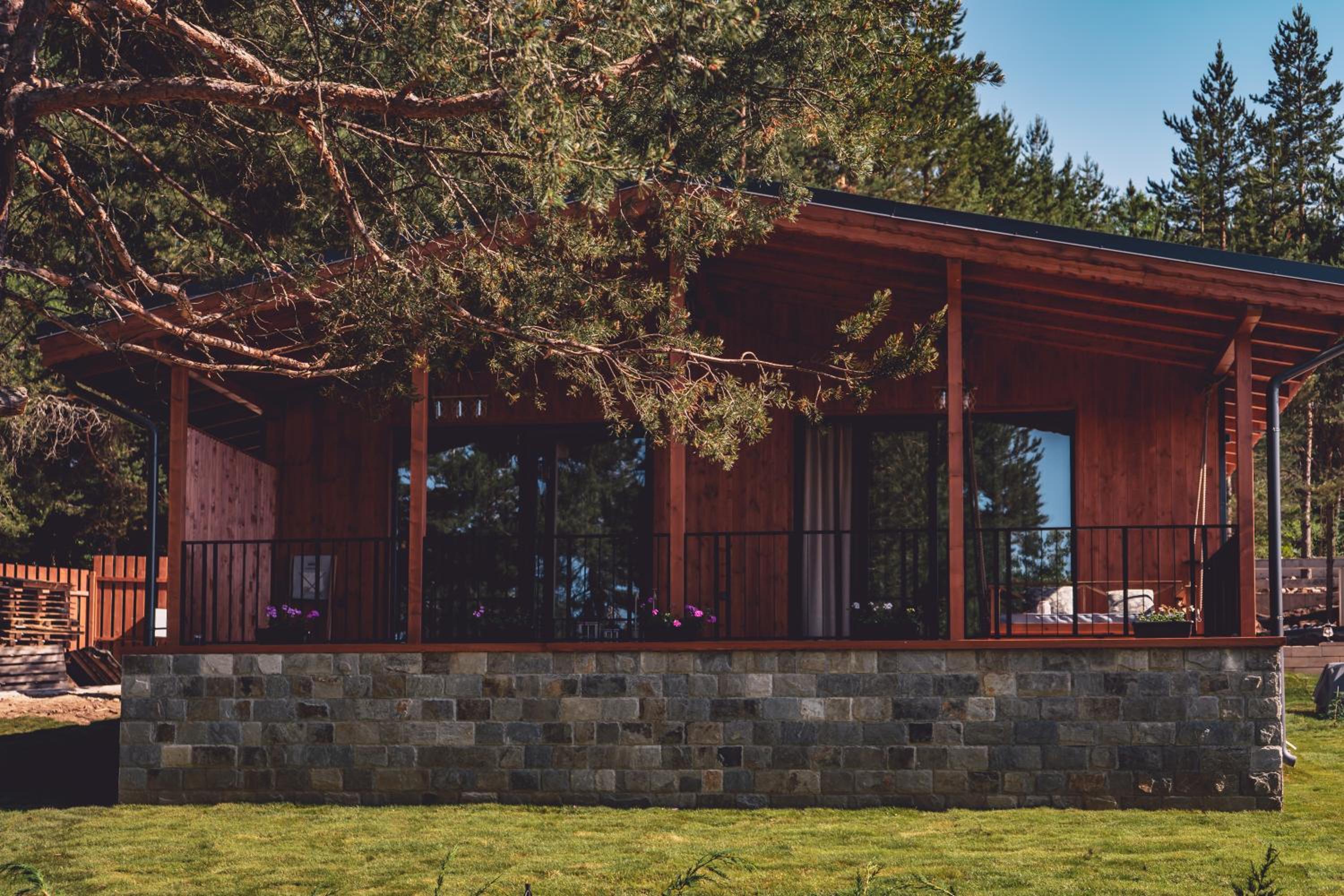 Dakota forest retreat view 2