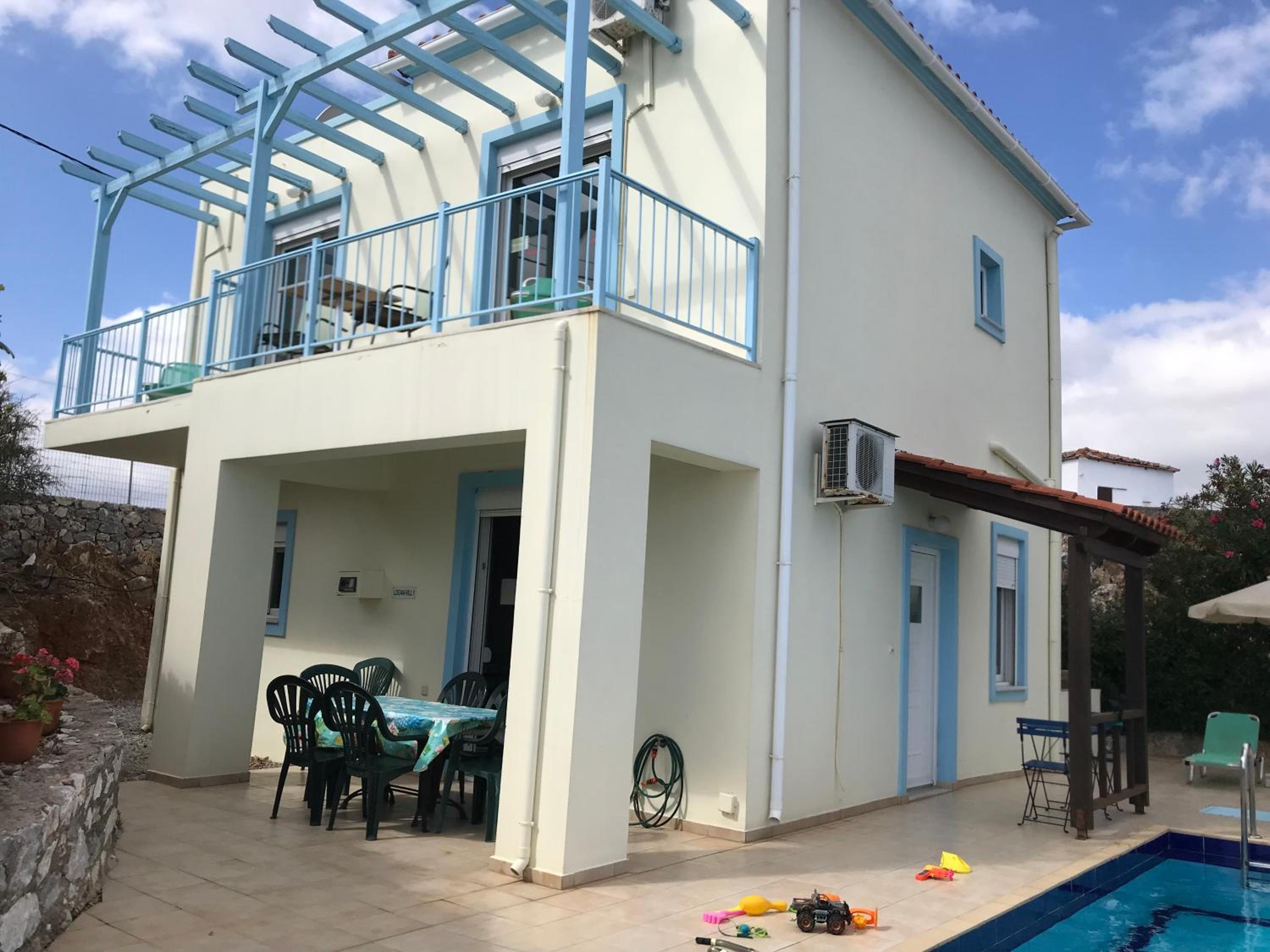 Breathtaking sea and Mountain views with Private pool, Peace full relaxing Villa with WiFi near Shops and Restaurants view 3