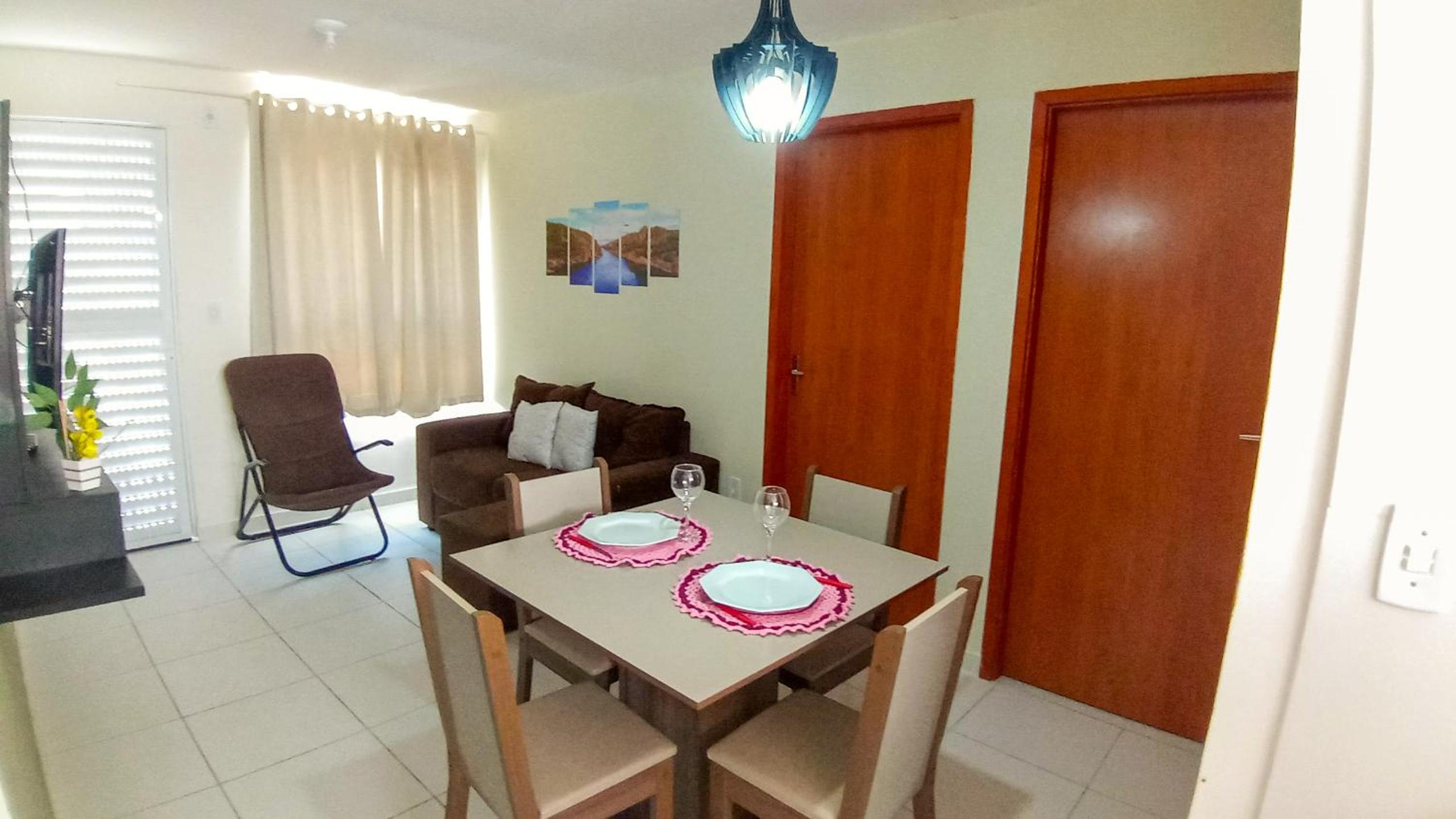 Apartamento Beira Rio no Condomínio Brisas do Lago
