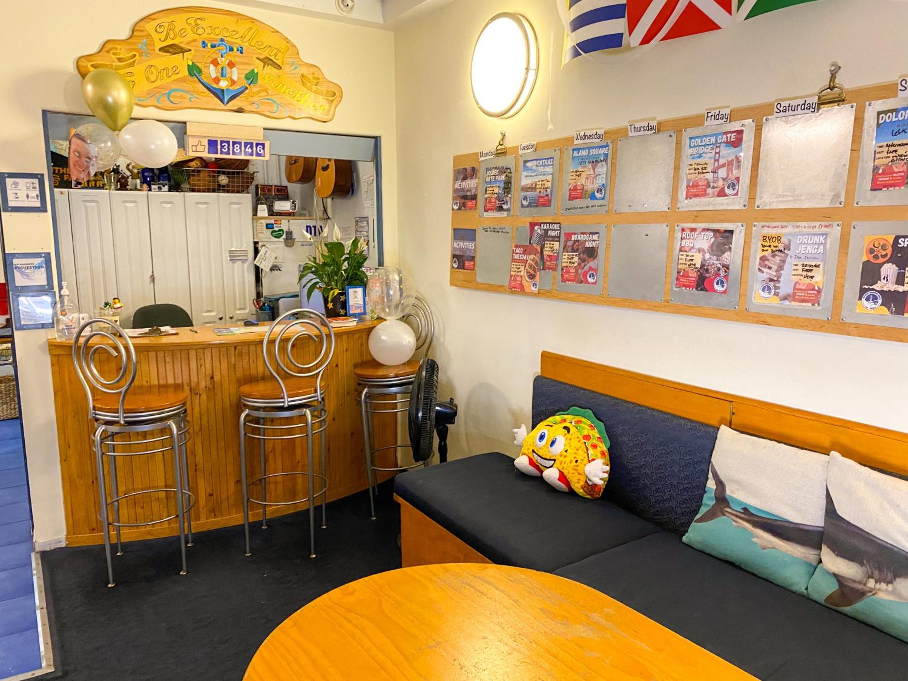 ITH San Francisco Pacific Tradewinds Backpacker Hostel view 3