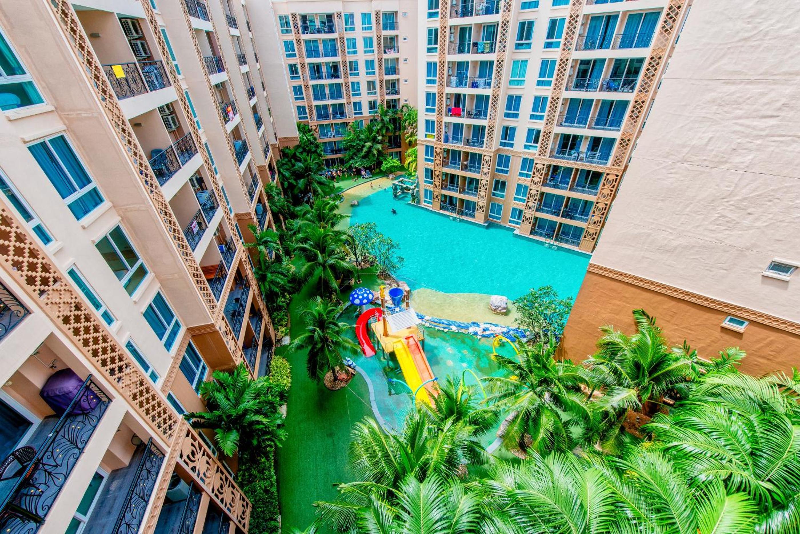 Atlantis Residence - Huge Saltwater Waterpark, Gym & Kids Playground - Free Parking