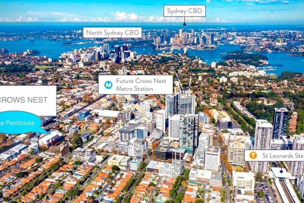 Crows Nest - Executive Penthouse - 3 Bedroom- 5km to City