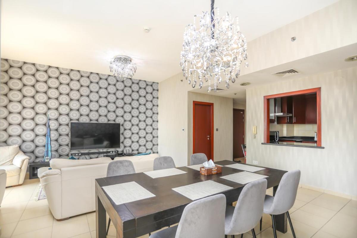 JBR, 2-bedroom, next to beach, full marina view