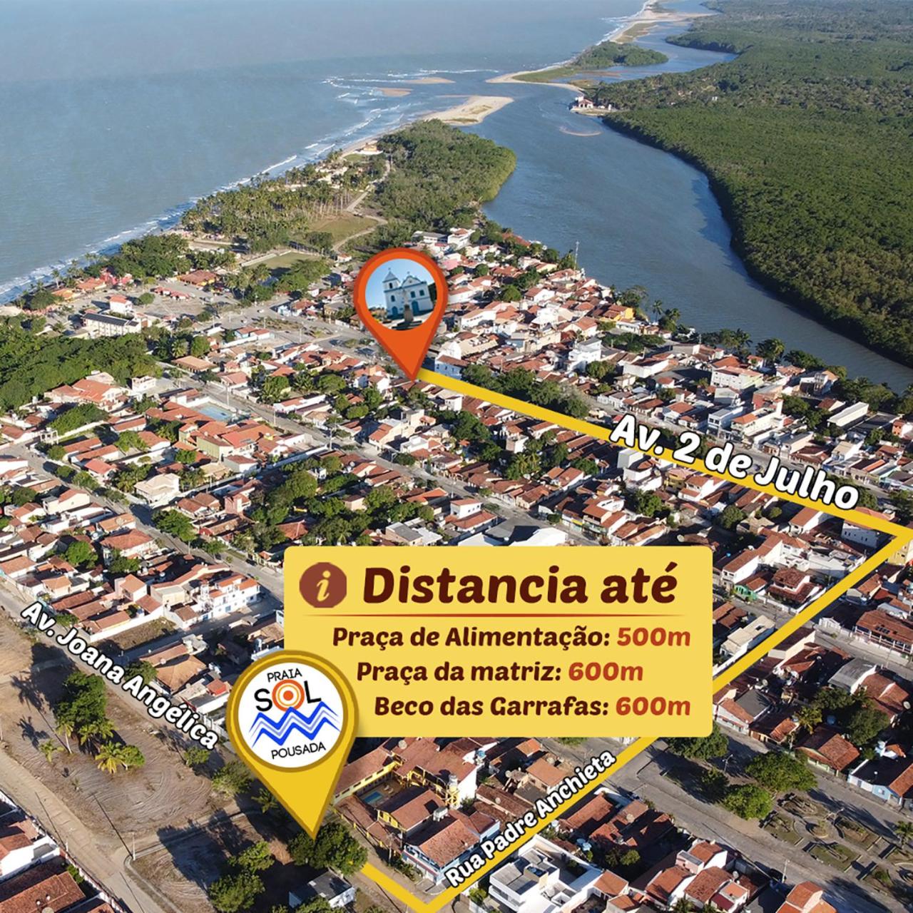 Praia Sol Pousada view 3