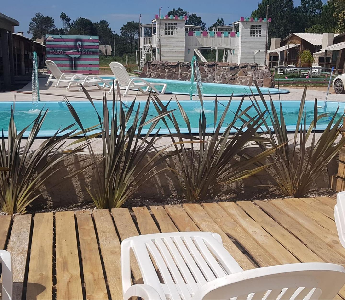 Cabañas con Piscina CLIMATIZADA