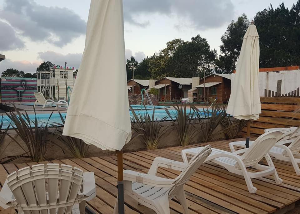Cabañas con Piscina CLIMATIZADA