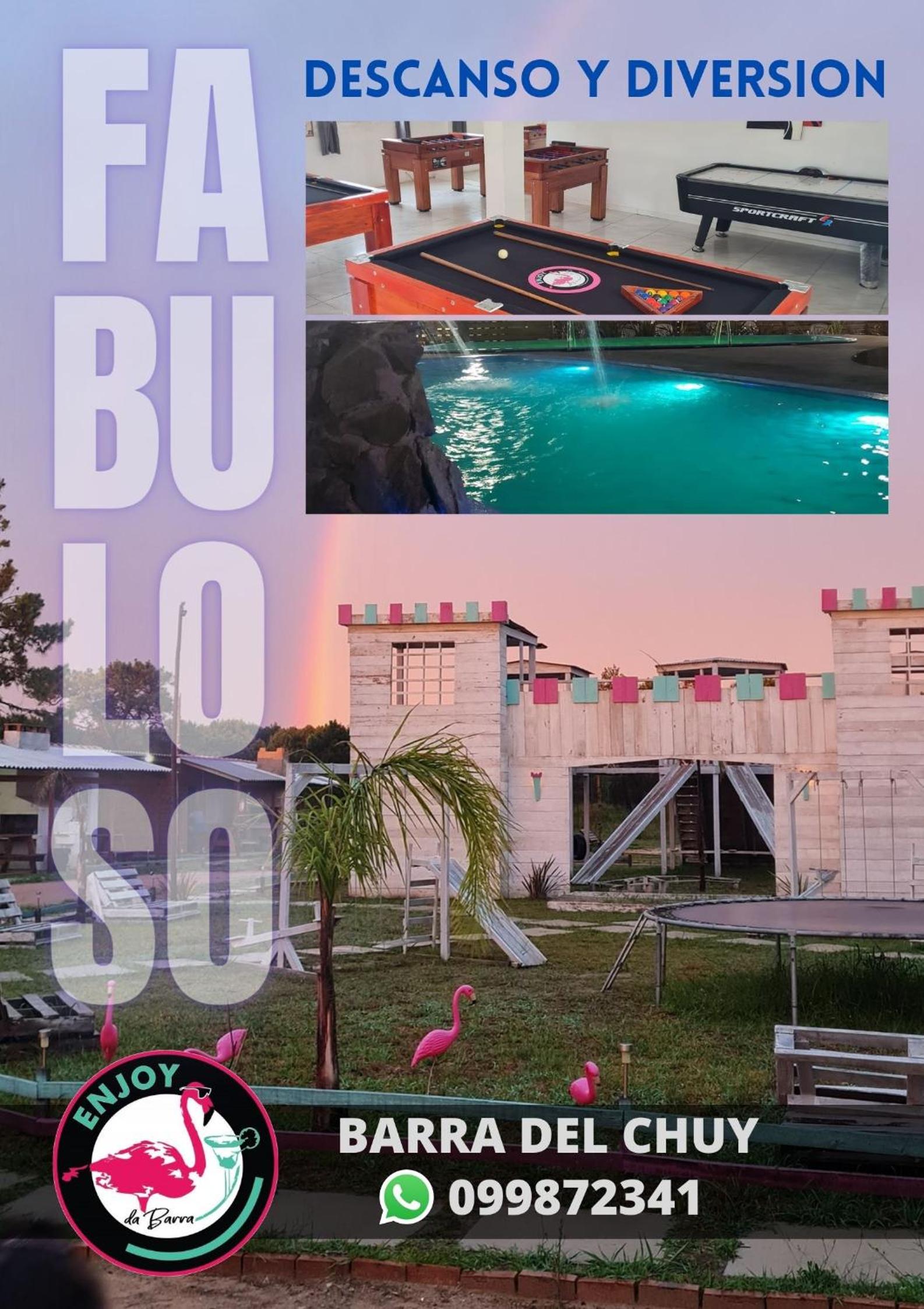 Cabañas con Piscina CLIMATIZADA