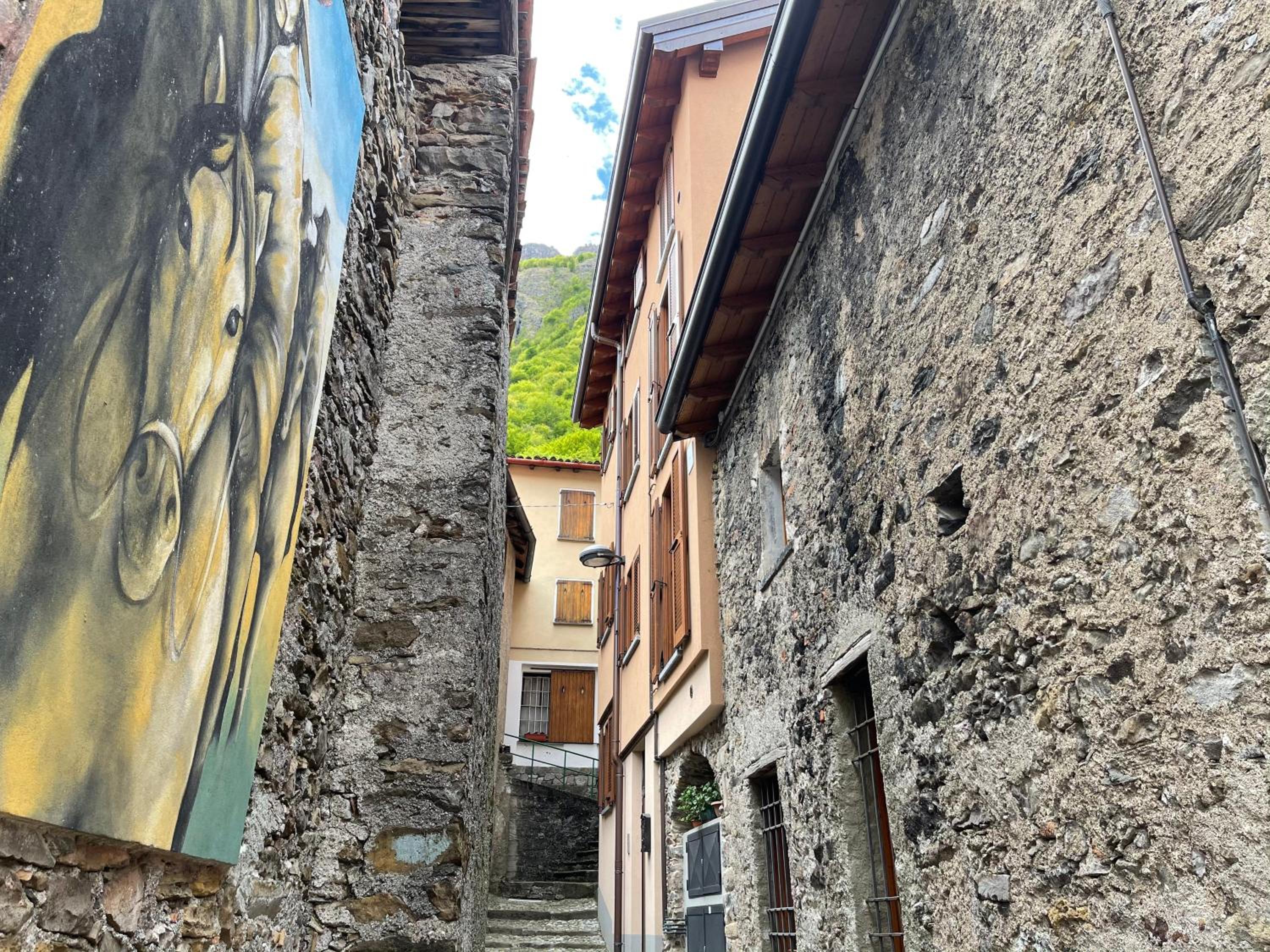 LA CASA DI PUCCI nel borgo affrescato di PARLASCO view 3
