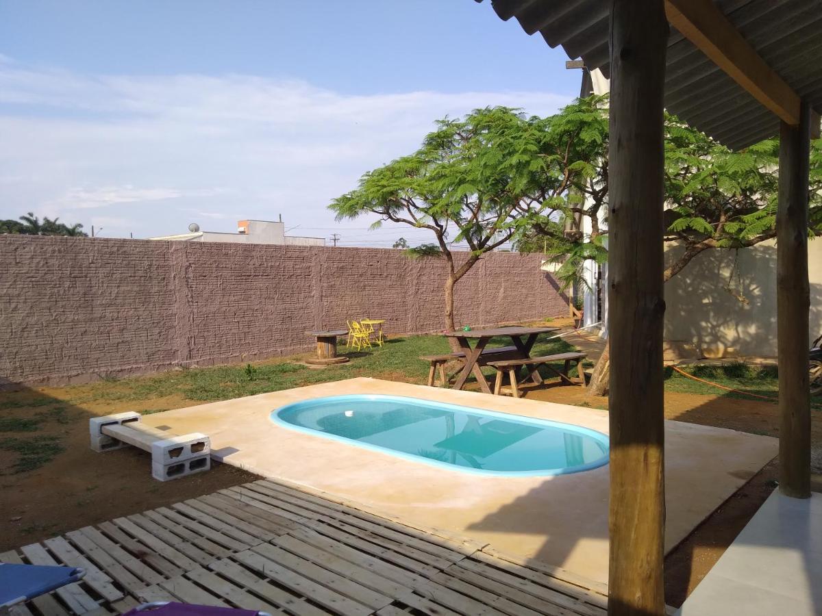 outdoor BBQ area