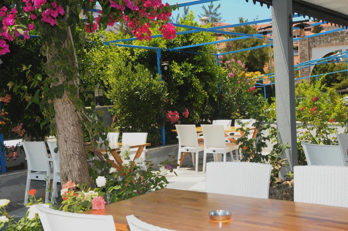 outdoor BBQ area