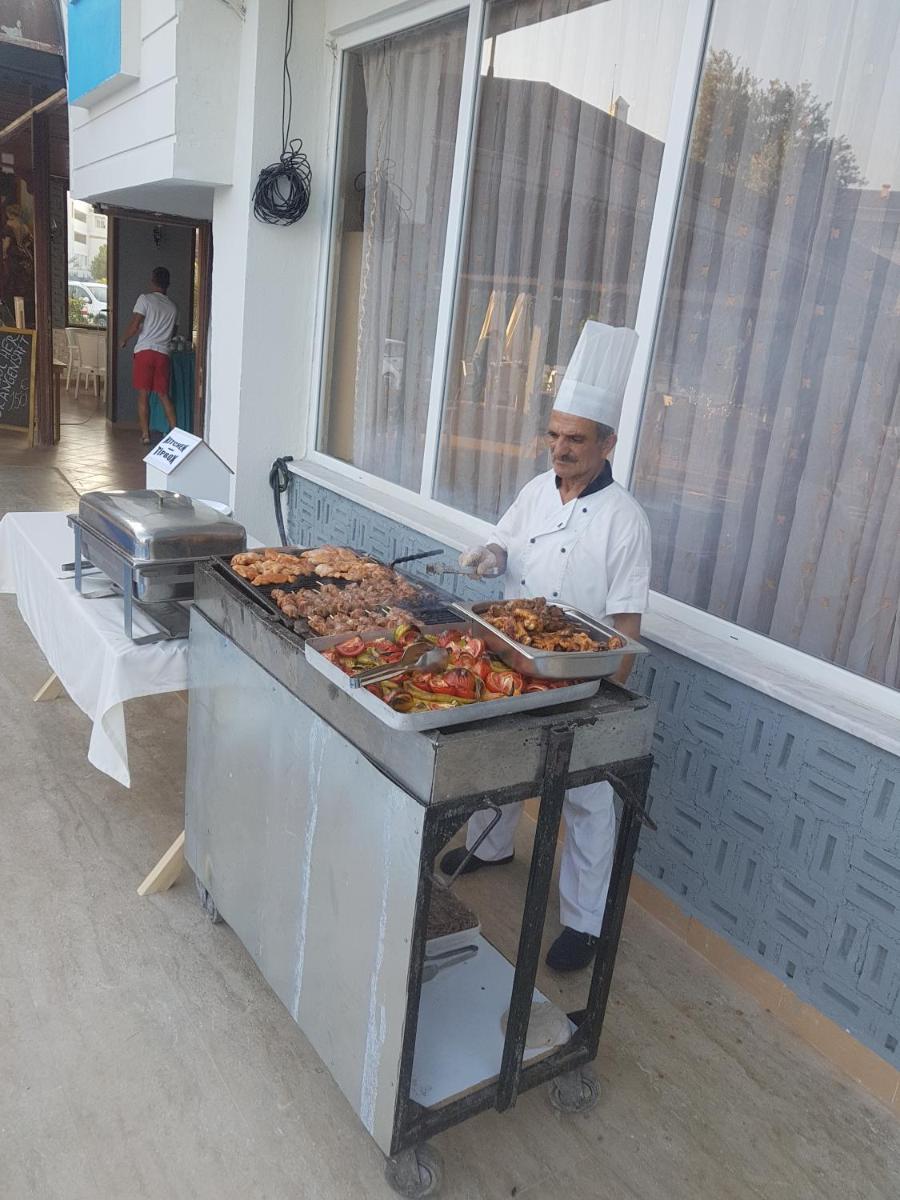outdoor BBQ area