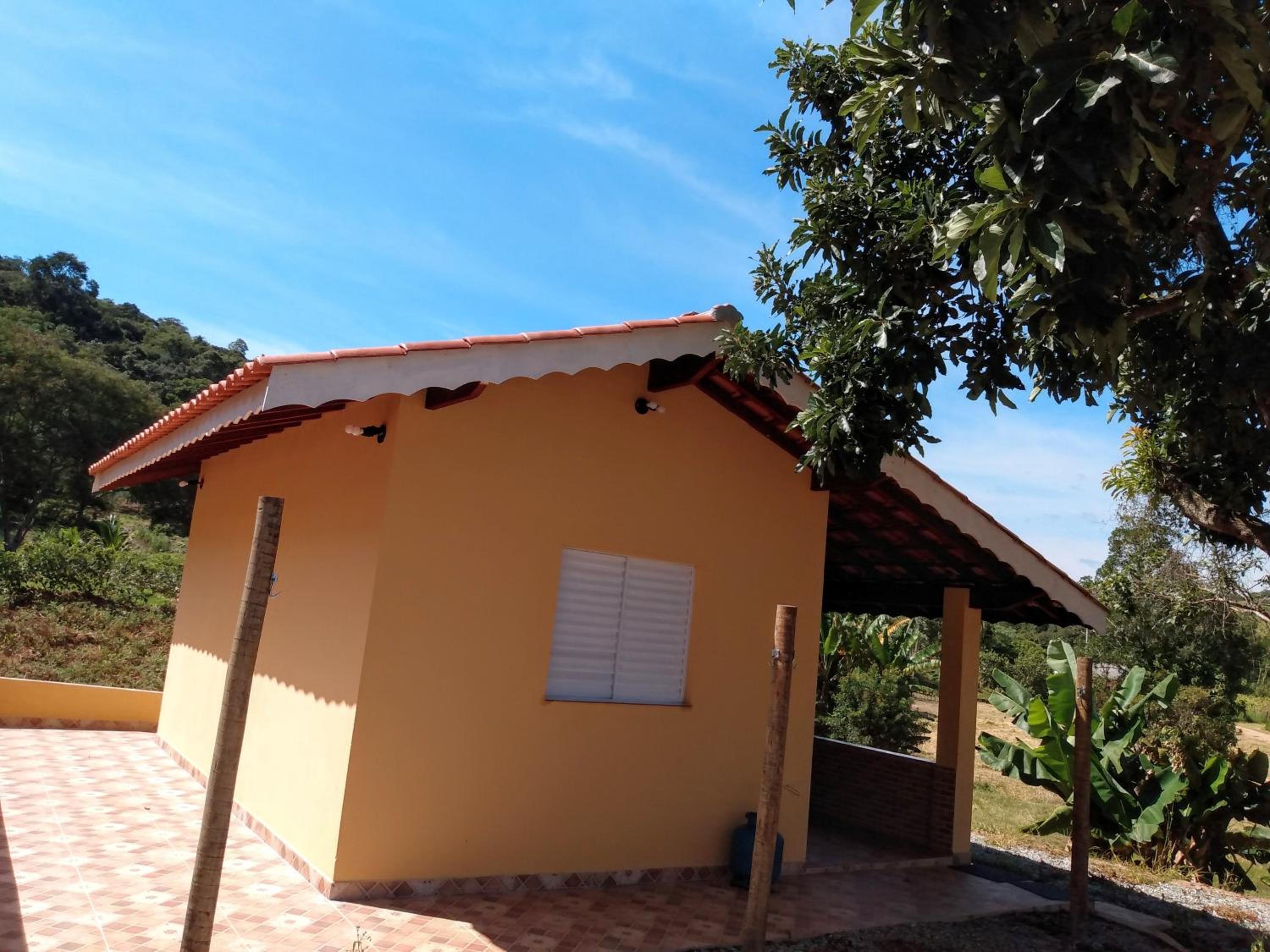 Casa da Vovó na Pousada Sitio Pauletto - com Cozinha, Churrasqueira e Decoração