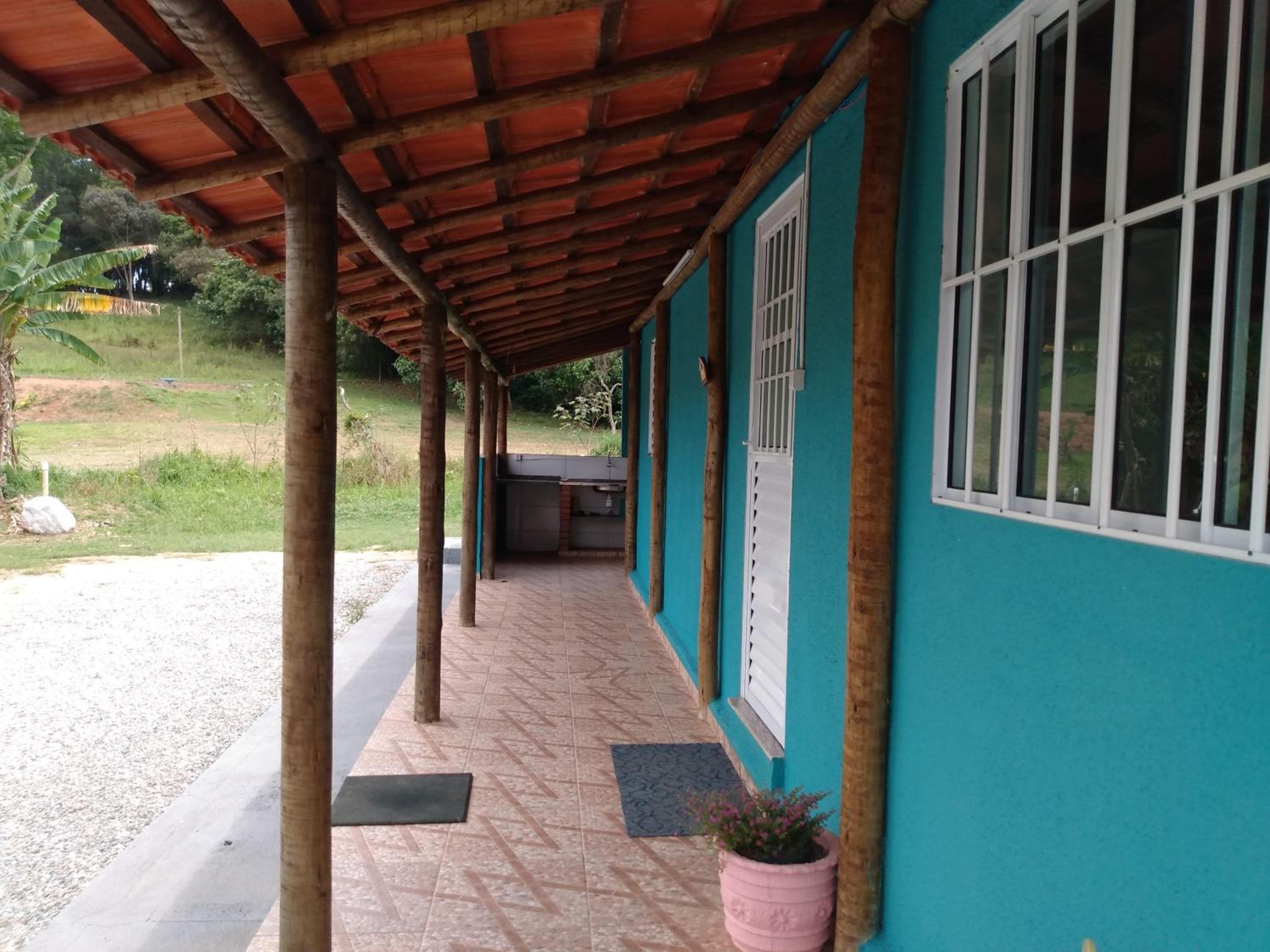 Casa da Vovó na Pousada Sitio Pauletto - com Cozinha, Churrasqueira e Decoração