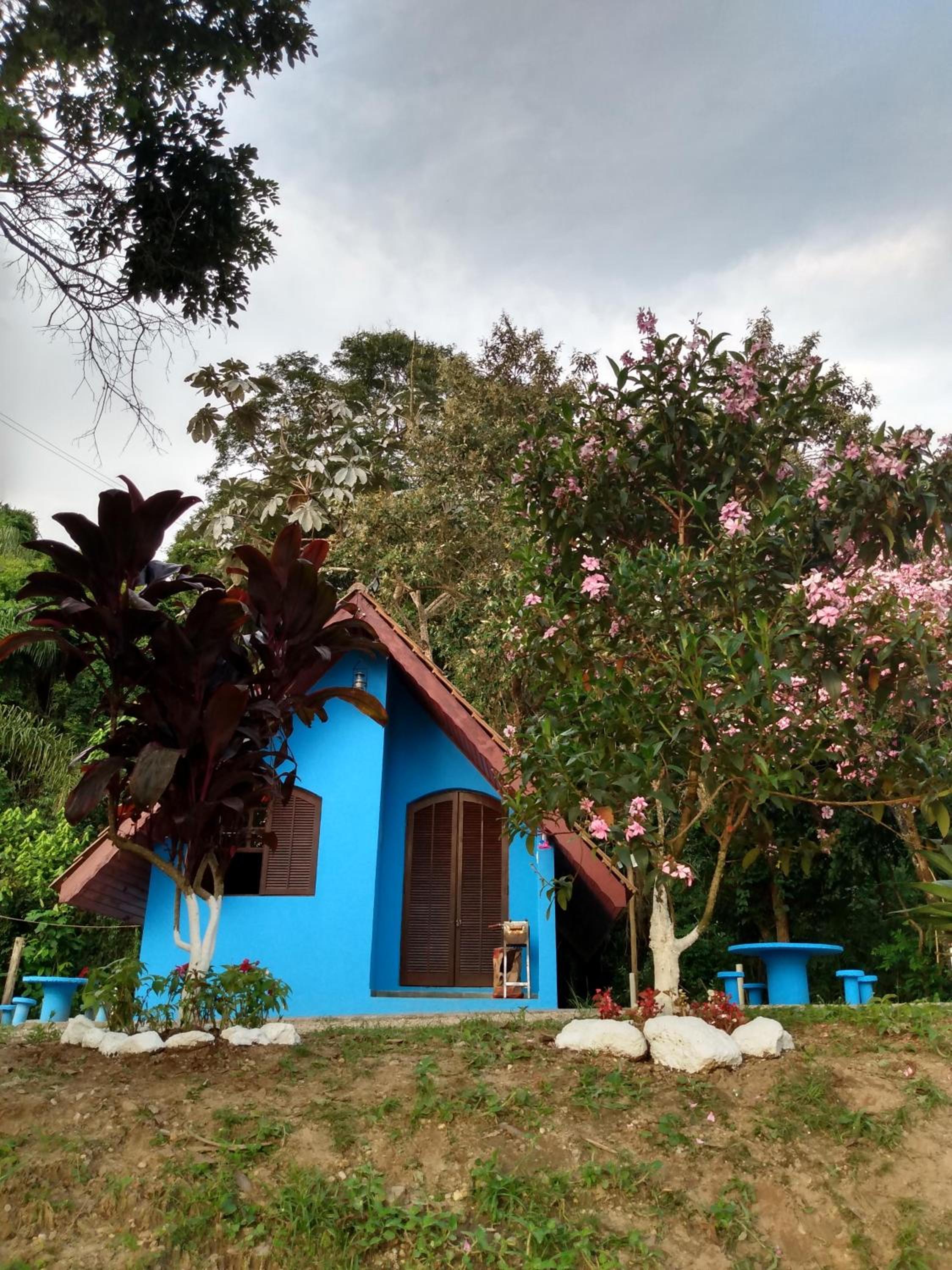 Casa da Vovó na Pousada Sitio Pauletto - com Cozinha, Churrasqueira e Decoração