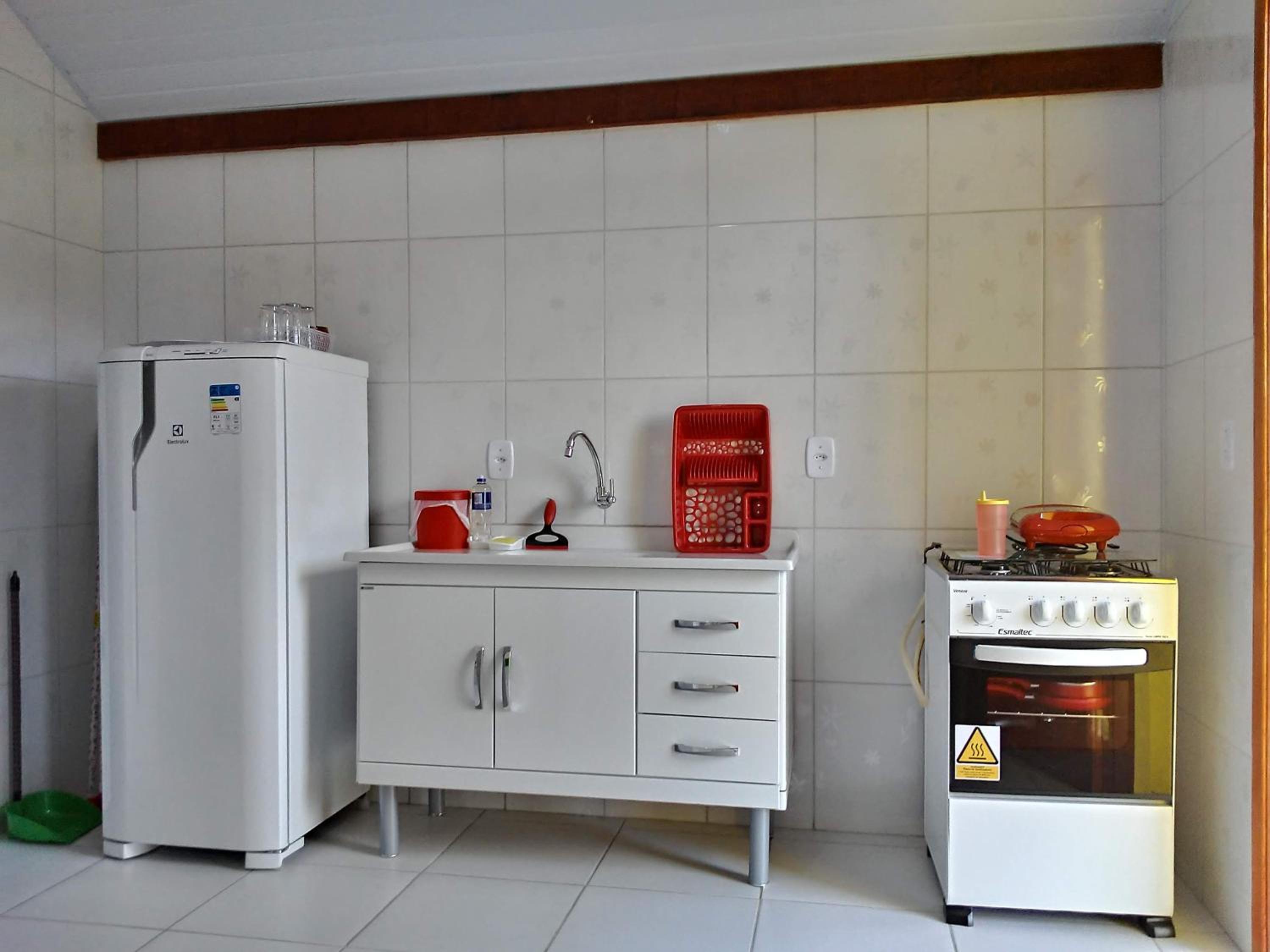 Casa da Vovó na Pousada Sitio Pauletto - com Cozinha, Churrasqueira e Decoração