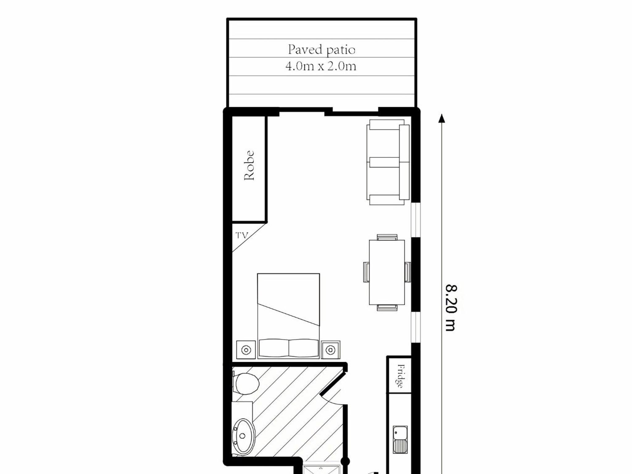 Poley Cow Studio - Lake & Mountain Views l Air-Con l Parking