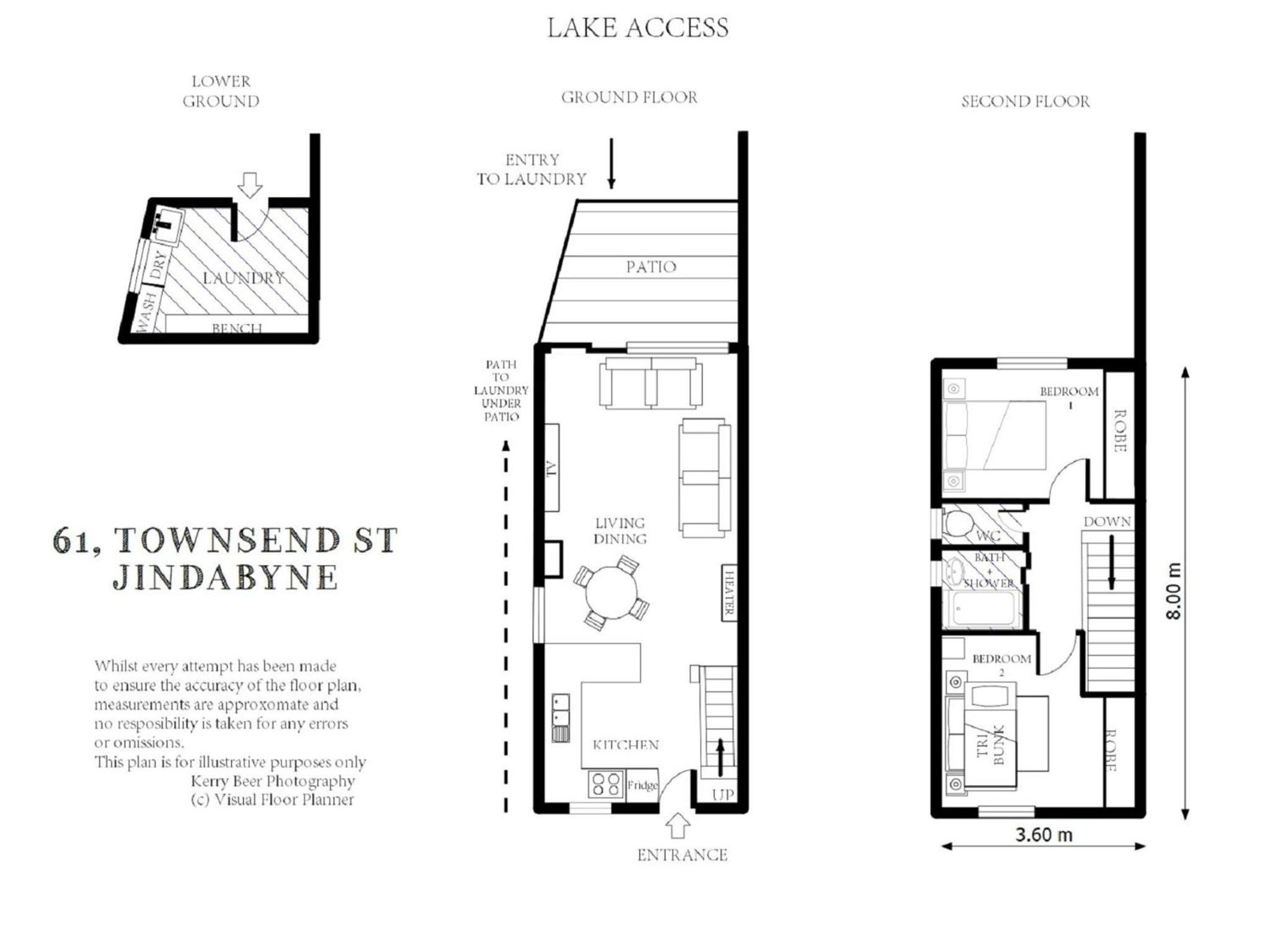 Lakeside Townhouse - 2BR Modern Townhouse l Lake Views l Balcony l Walking Distance To Town