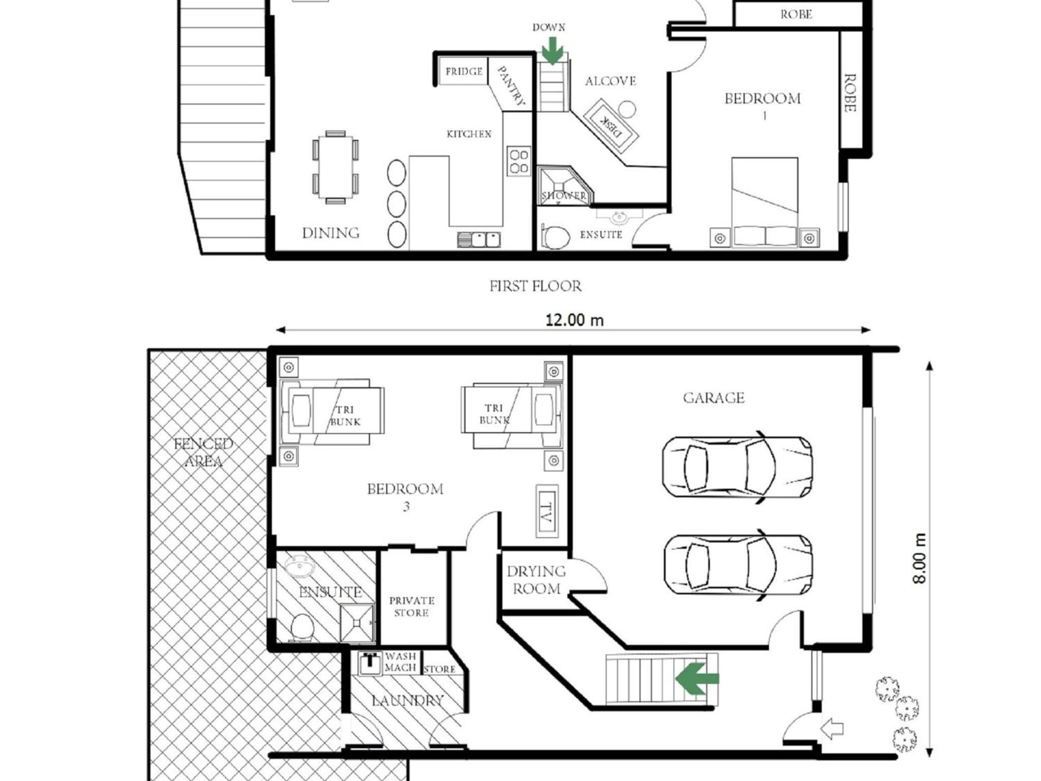 Khione 1 - 3BR Modern Townhouse l Mountain Views l WiFi l BBQ l Smart TV