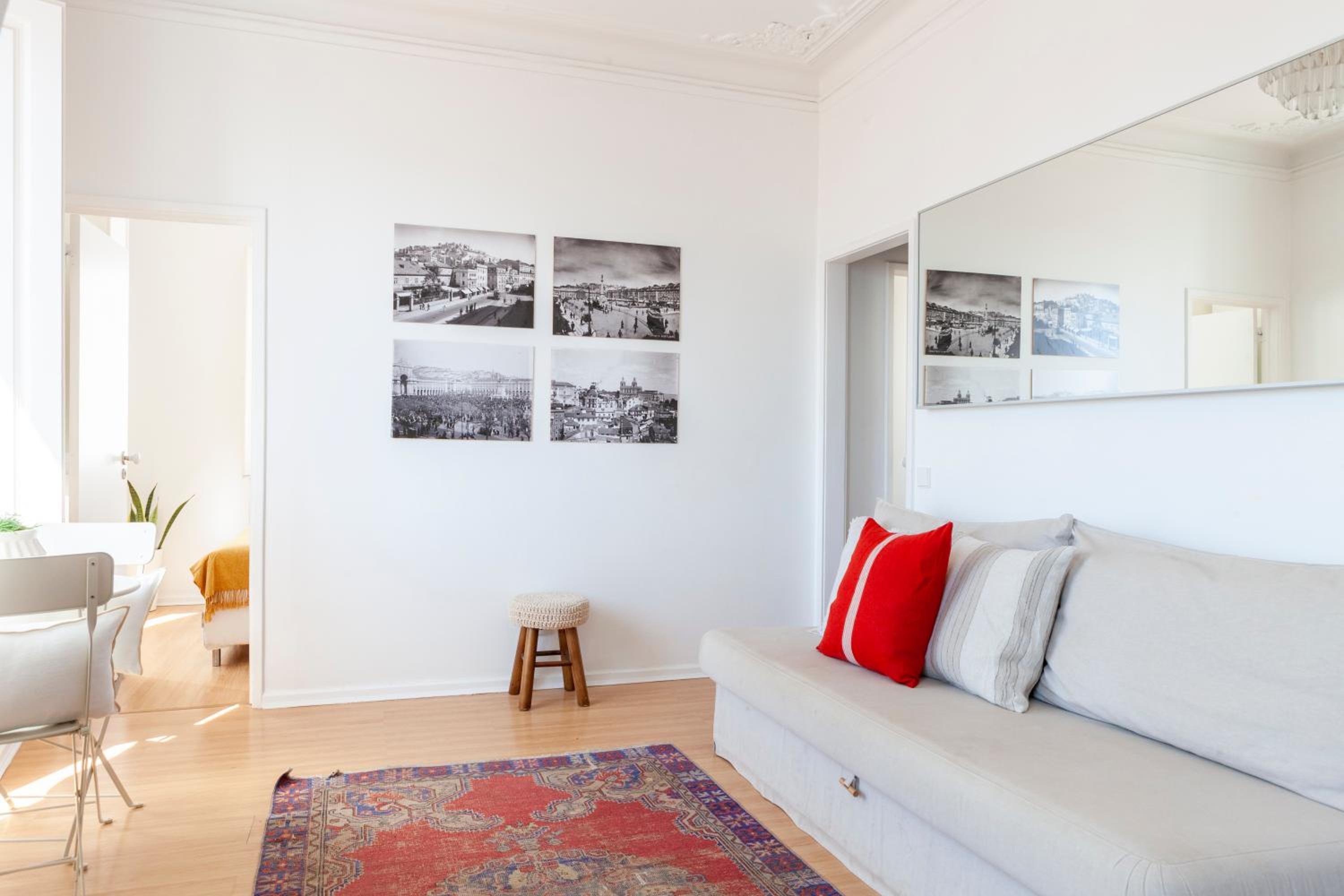 Alfama Amazing Scenic River and City View Charming apartment With 2 bedrooms and AC 19th Century Building view 5