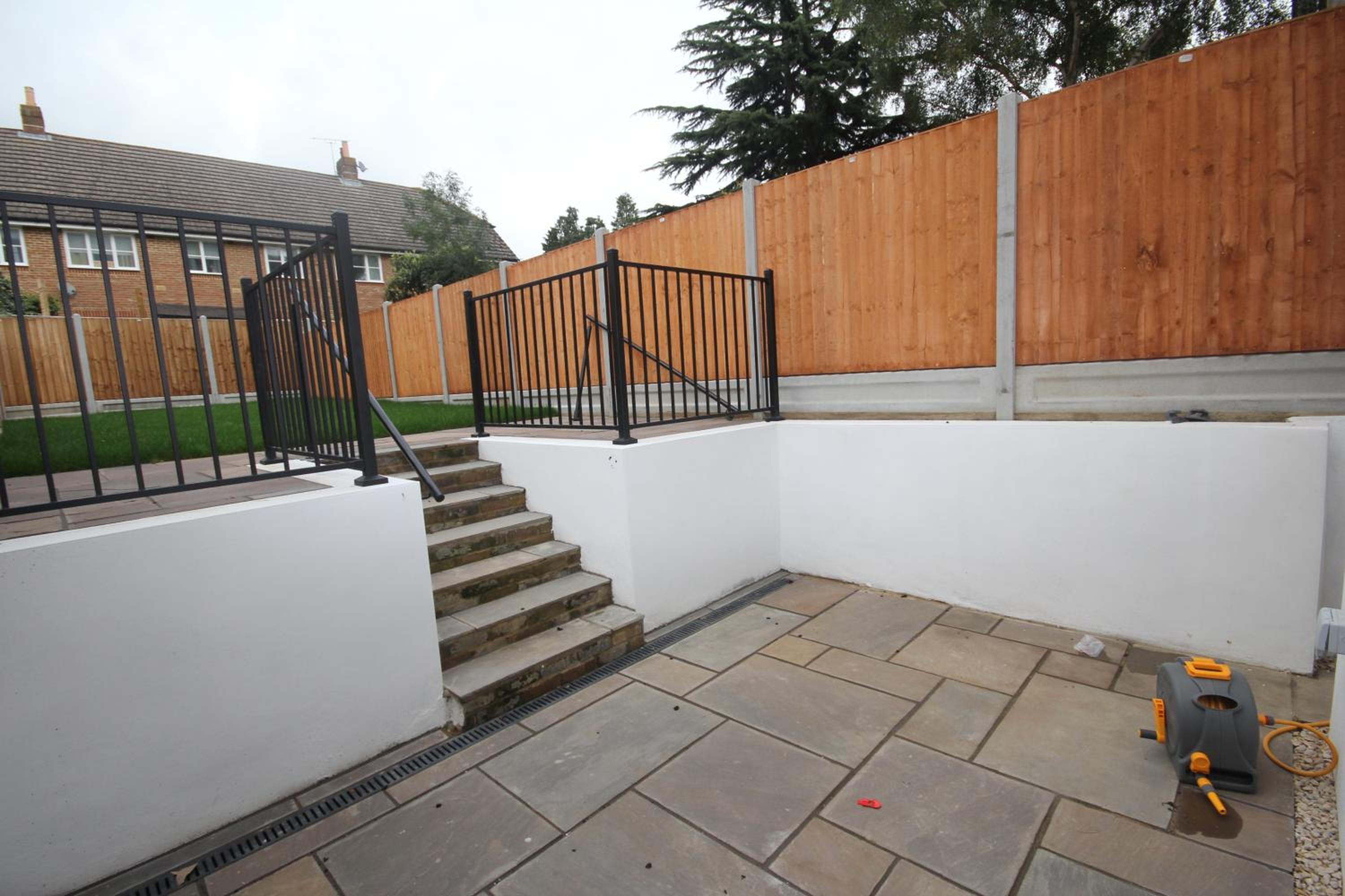 outdoor bbq area