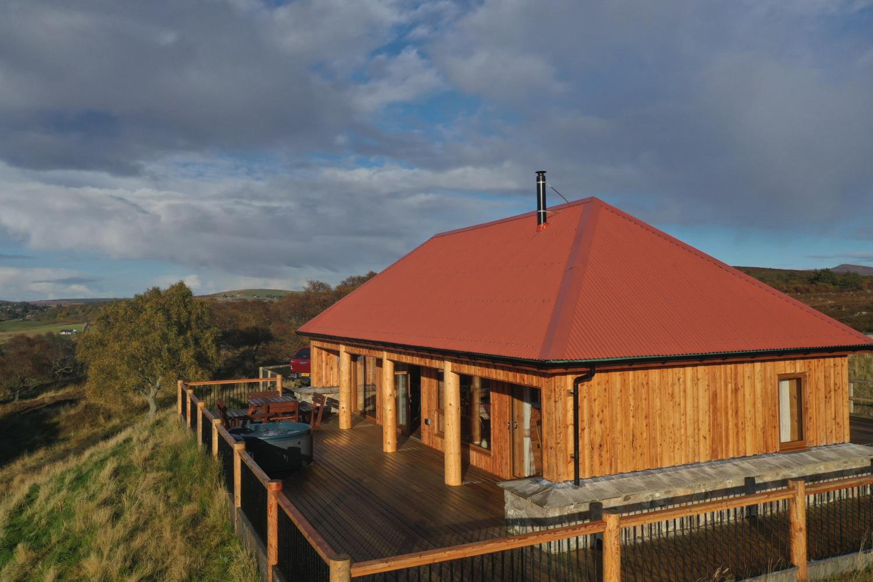 Red Kite & Osprey Lodges view 2