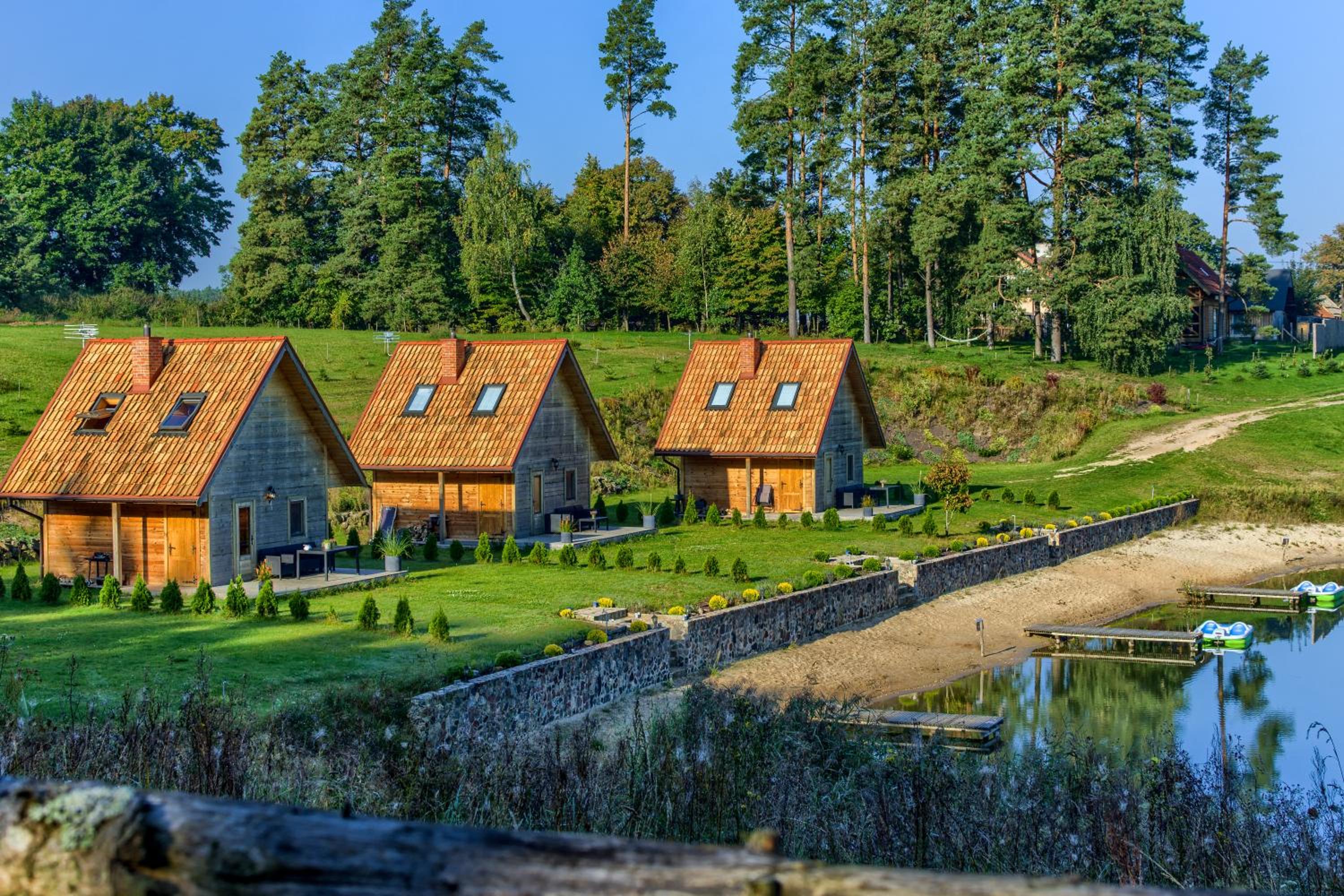 Oaza Mazurska - Domek z kominkiem view 2