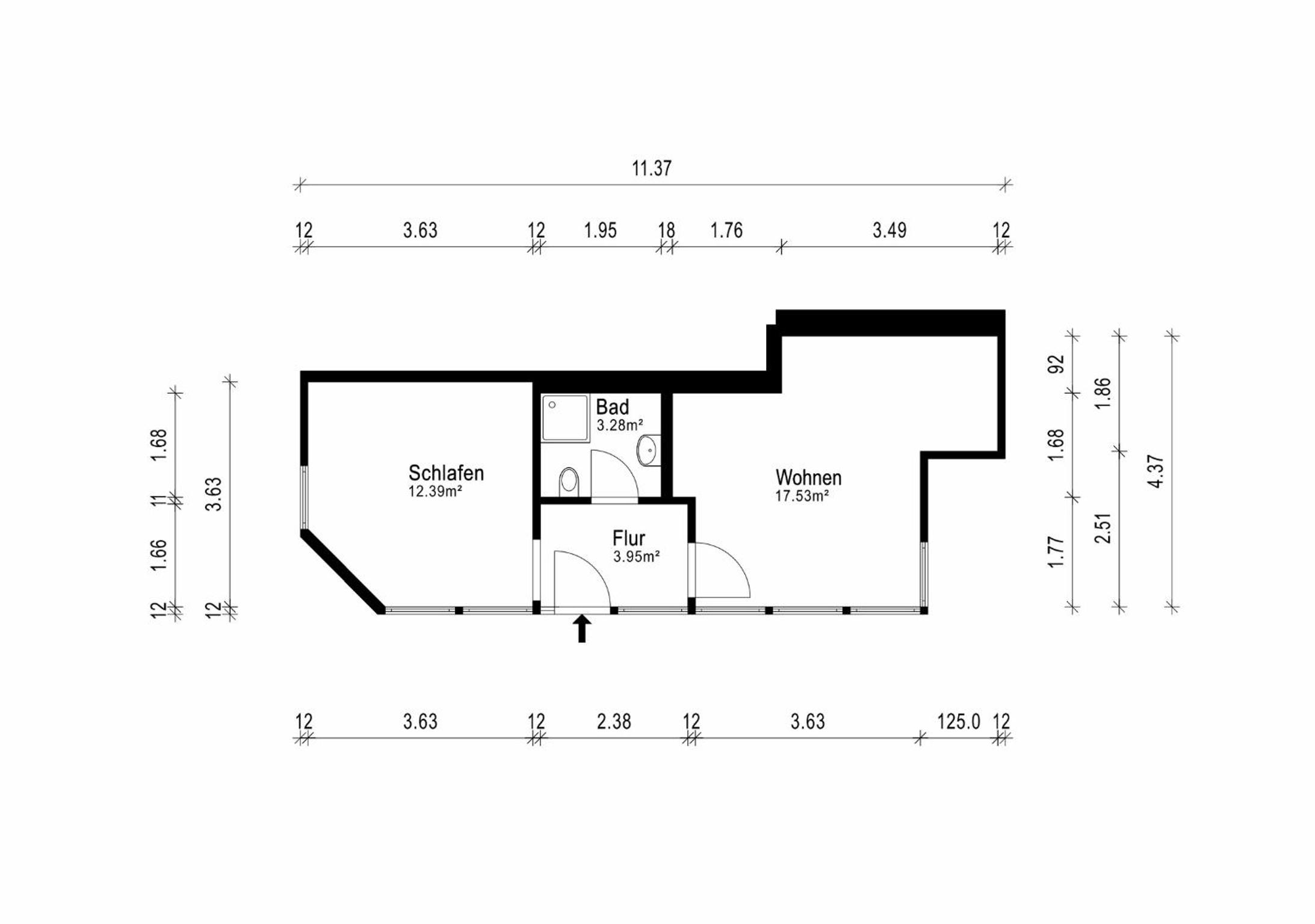 Ferienhaus Börstel mit Klimaanlage, Löhne