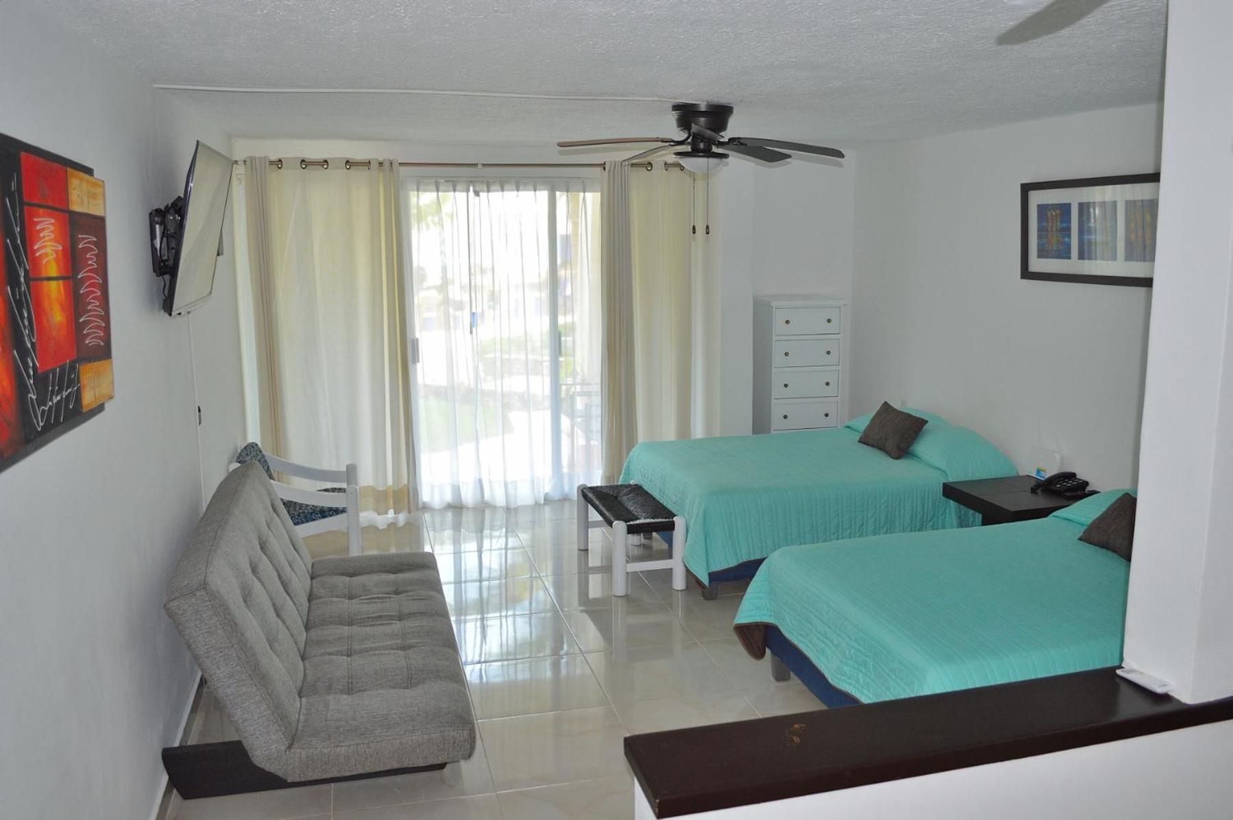 Preciosos Estudio Vista al Mar o jardín