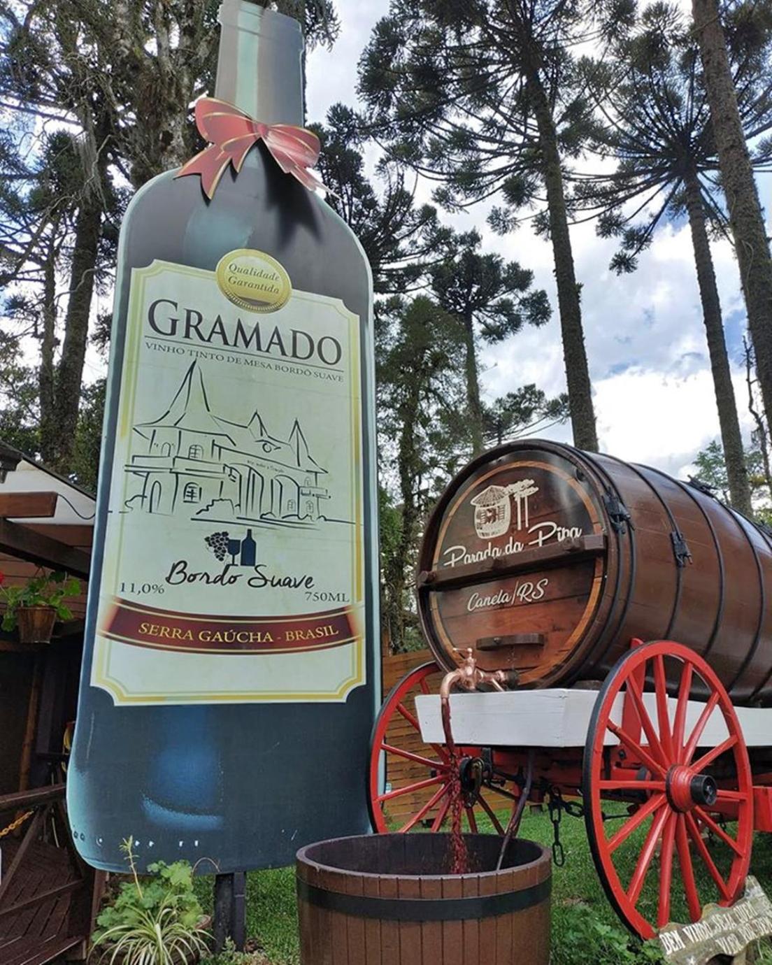 Chalé Temático em Pipa de Vinho - Parada da Pipa Chalés