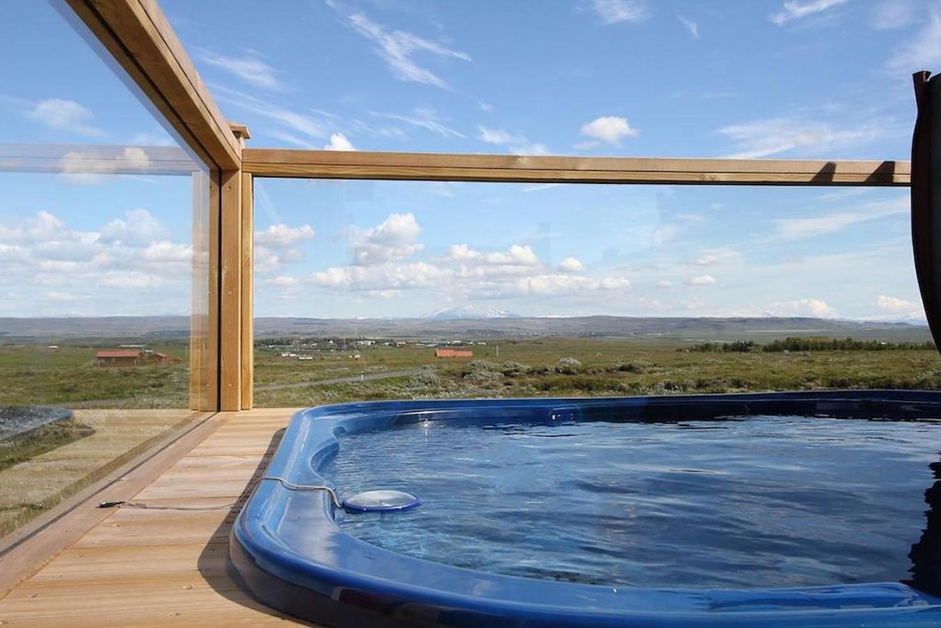 Blue View Cabin 1A With private hot tub view 3